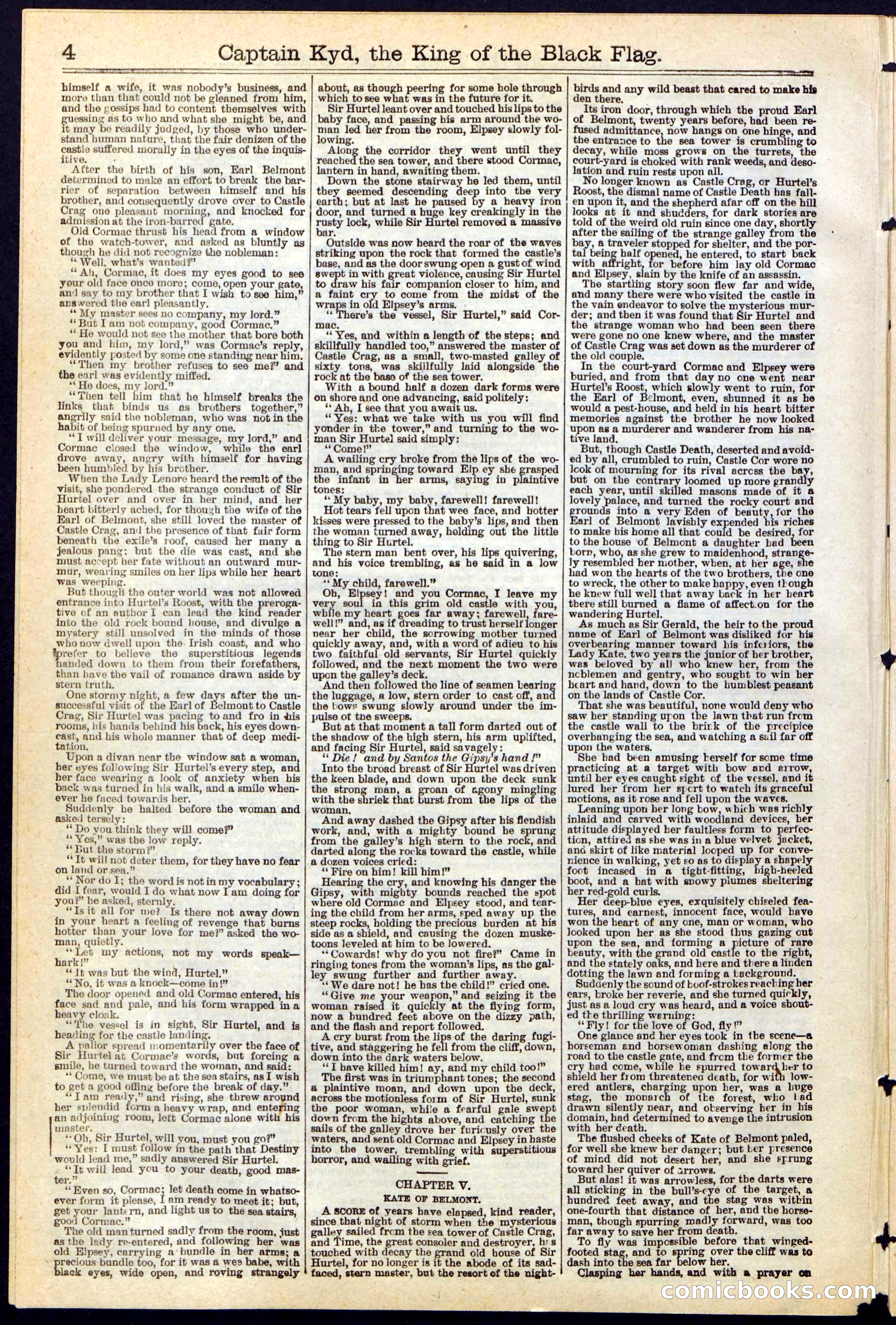 Beadle's Dime Library No. 109 — page 4 of 24