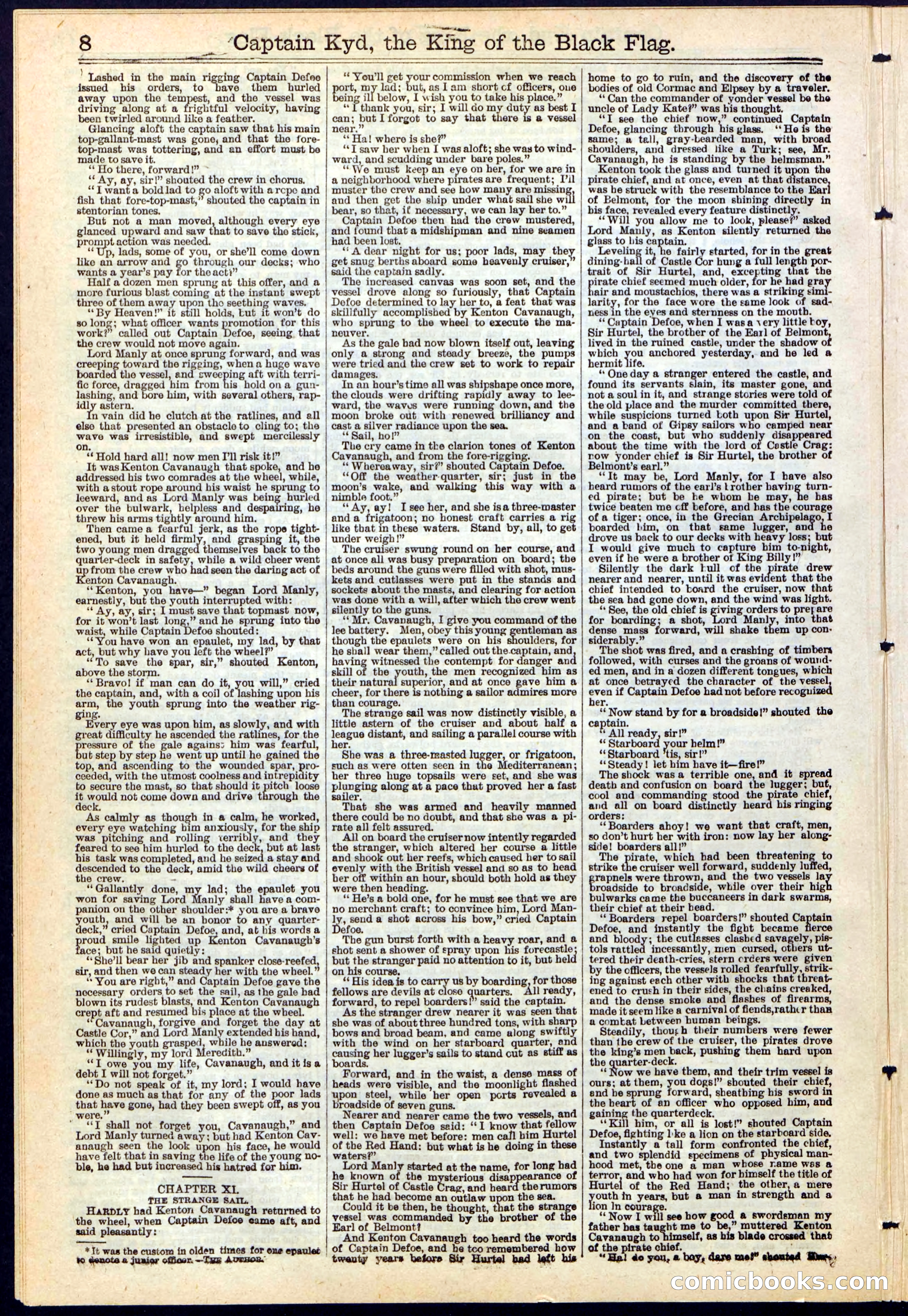 Beadle's Dime Library No. 109 — page 8 of 24