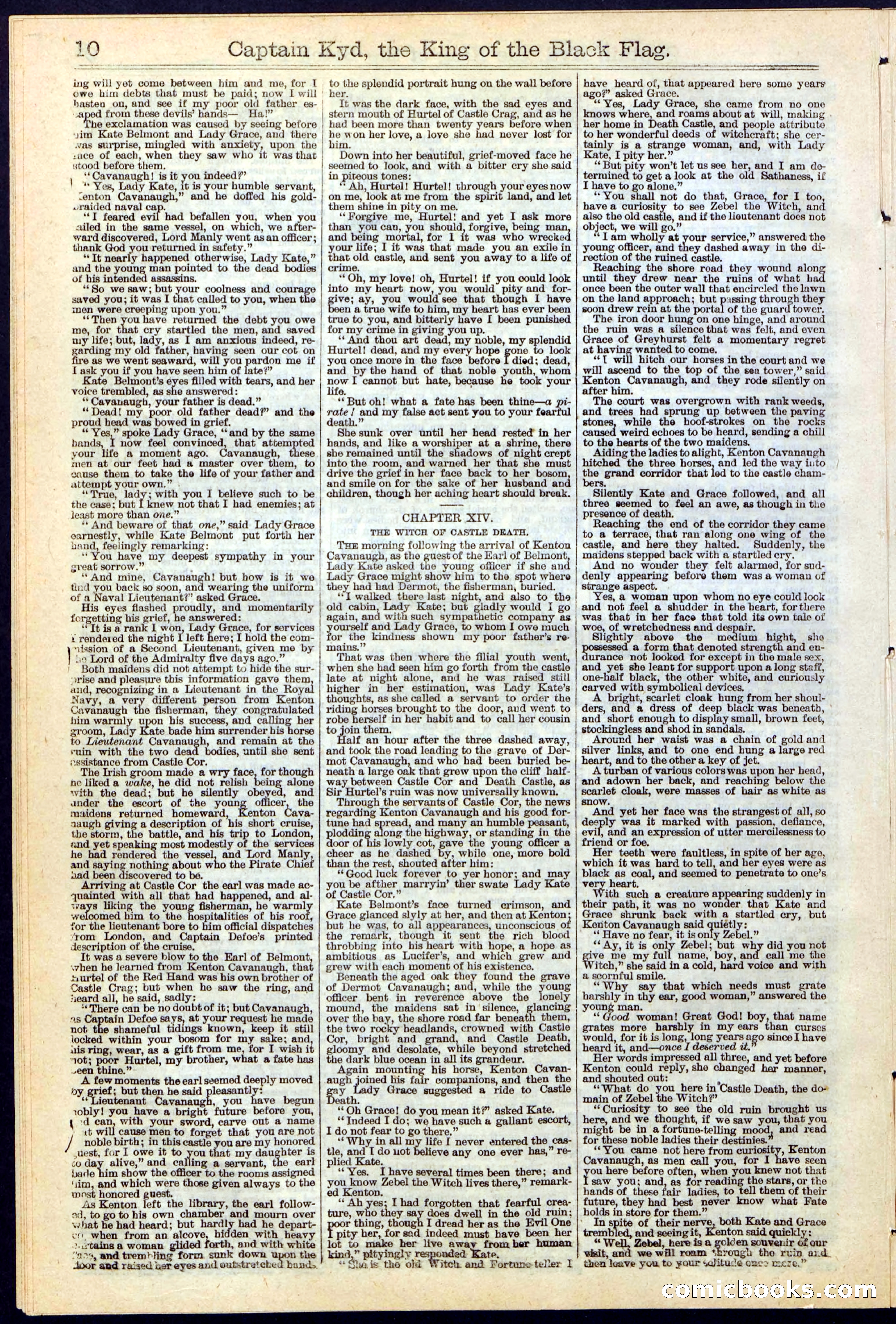 Beadle's Dime Library No. 109 — page 10 of 24