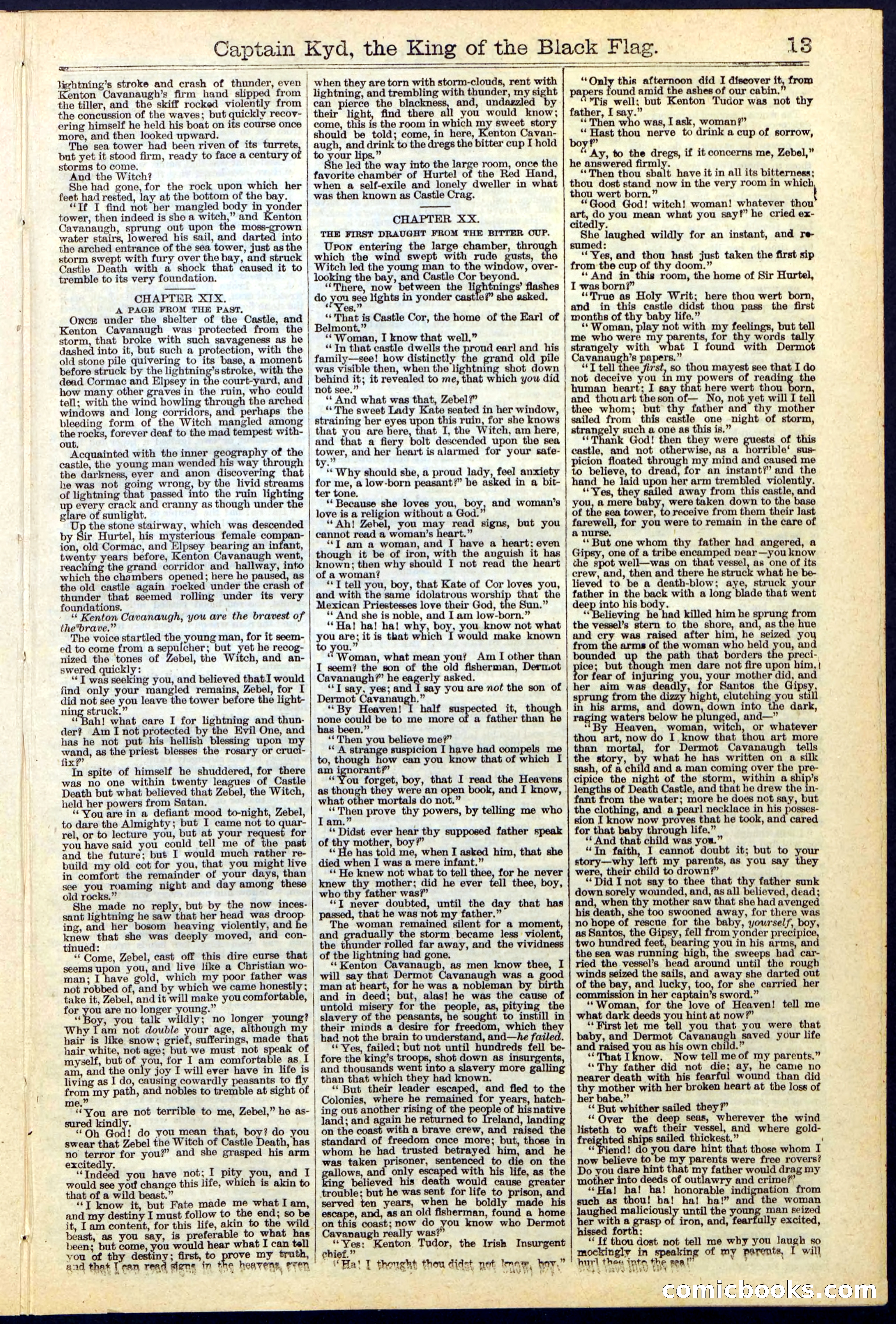 Beadle's Dime Library No. 109 — page 13 of 24