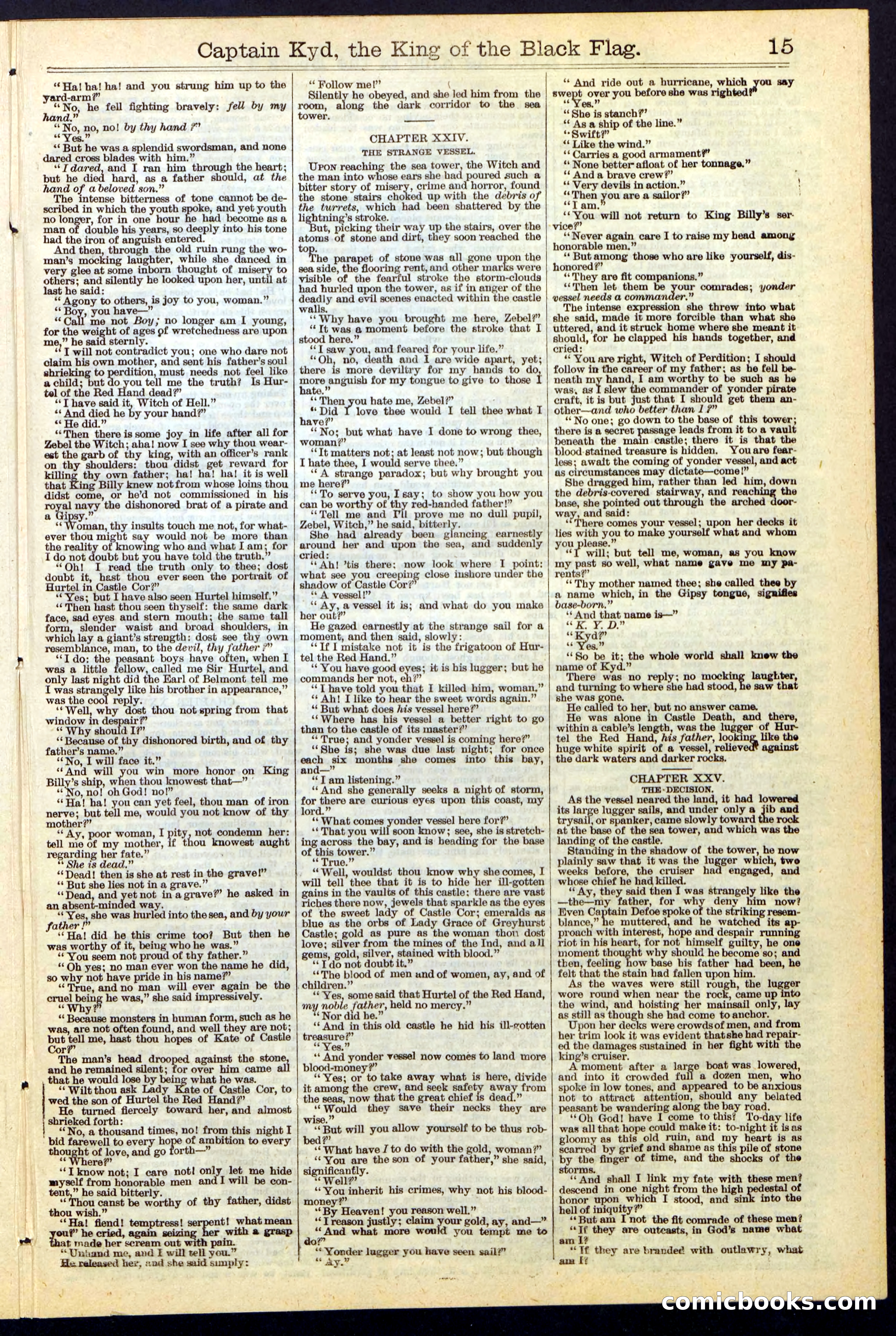 Beadle's Dime Library No. 109 — page 15 of 24