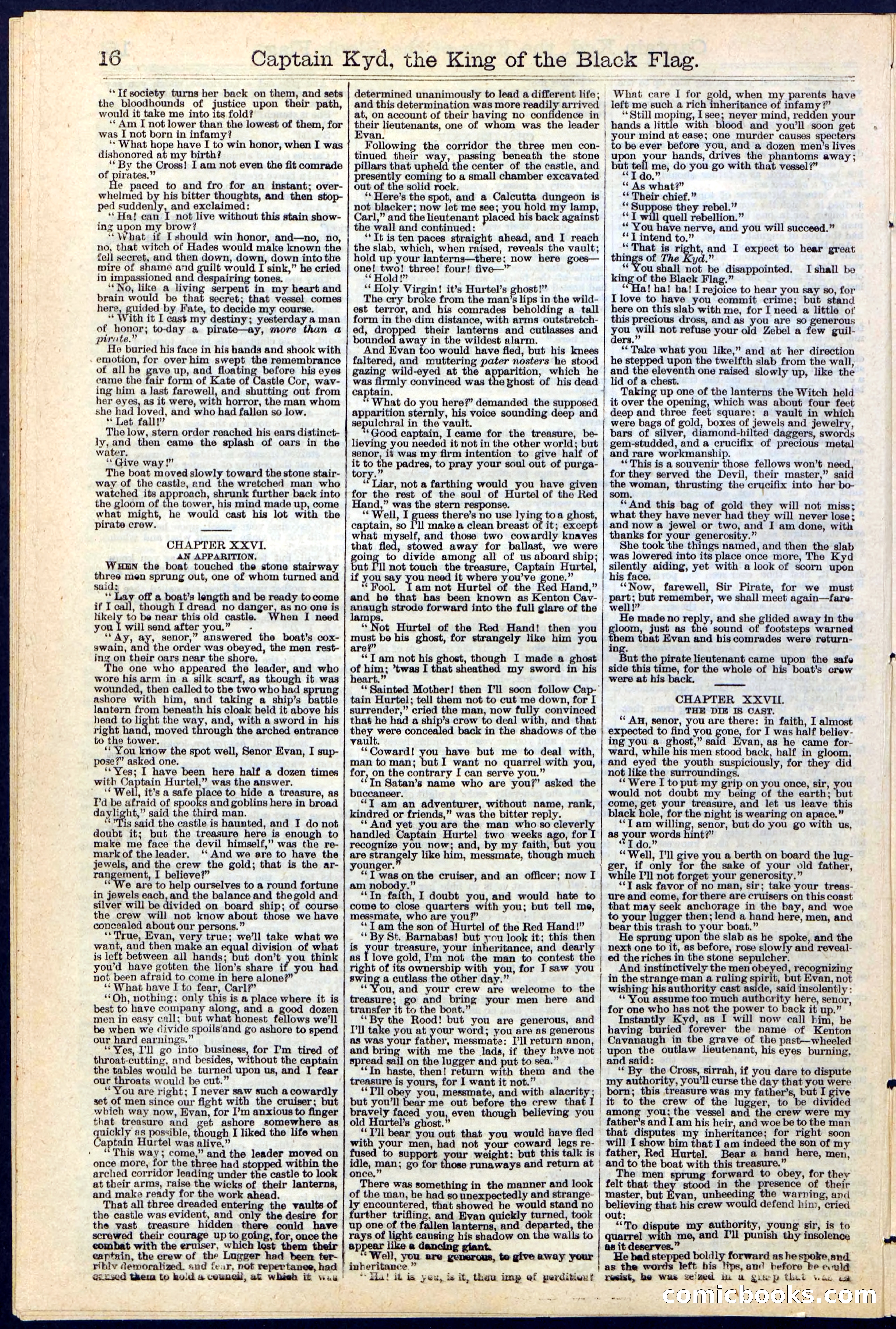 Beadle's Dime Library No. 109 — page 16 of 24
