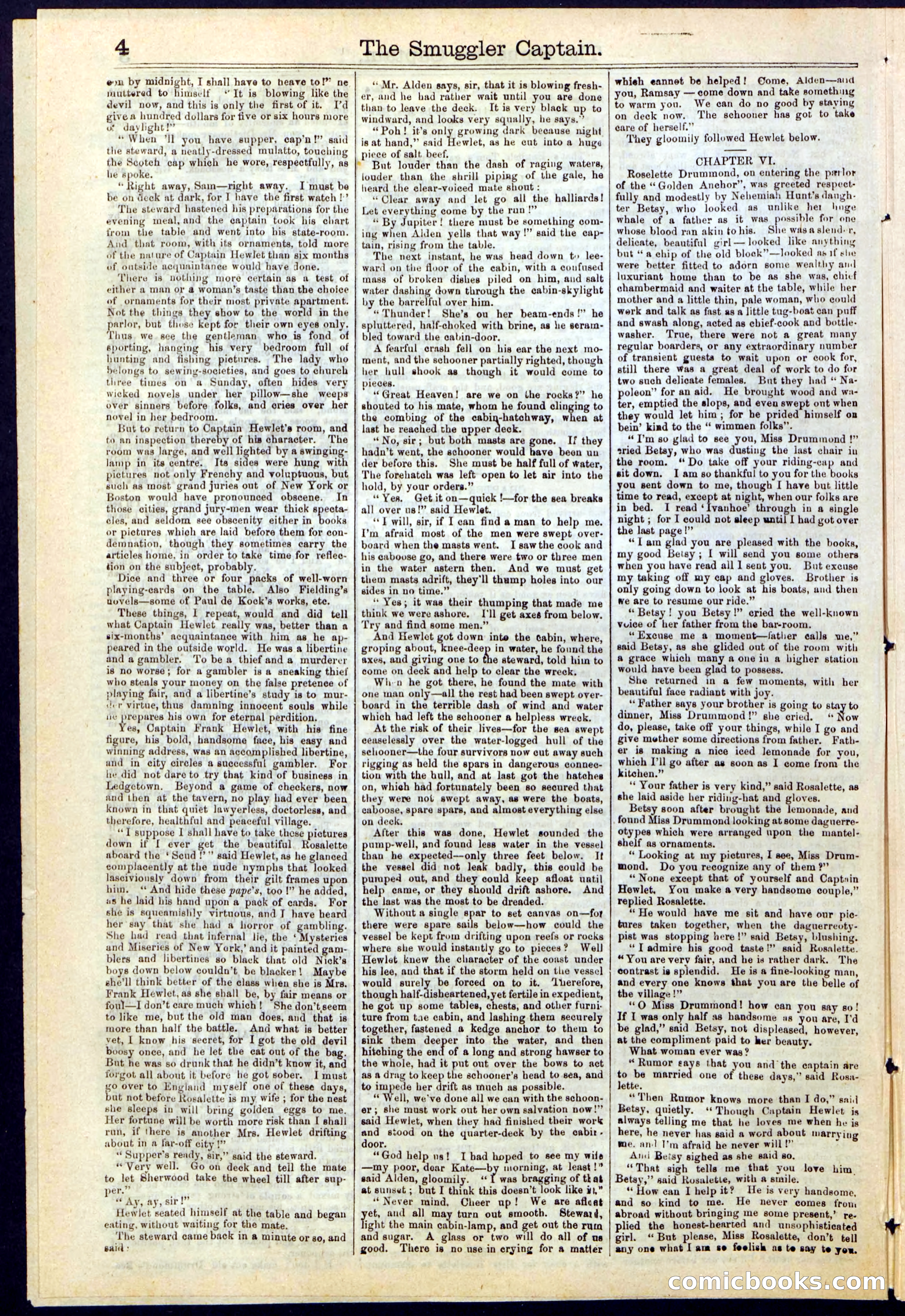 Beadle's Dime Library No. 111 — page 4 of 32