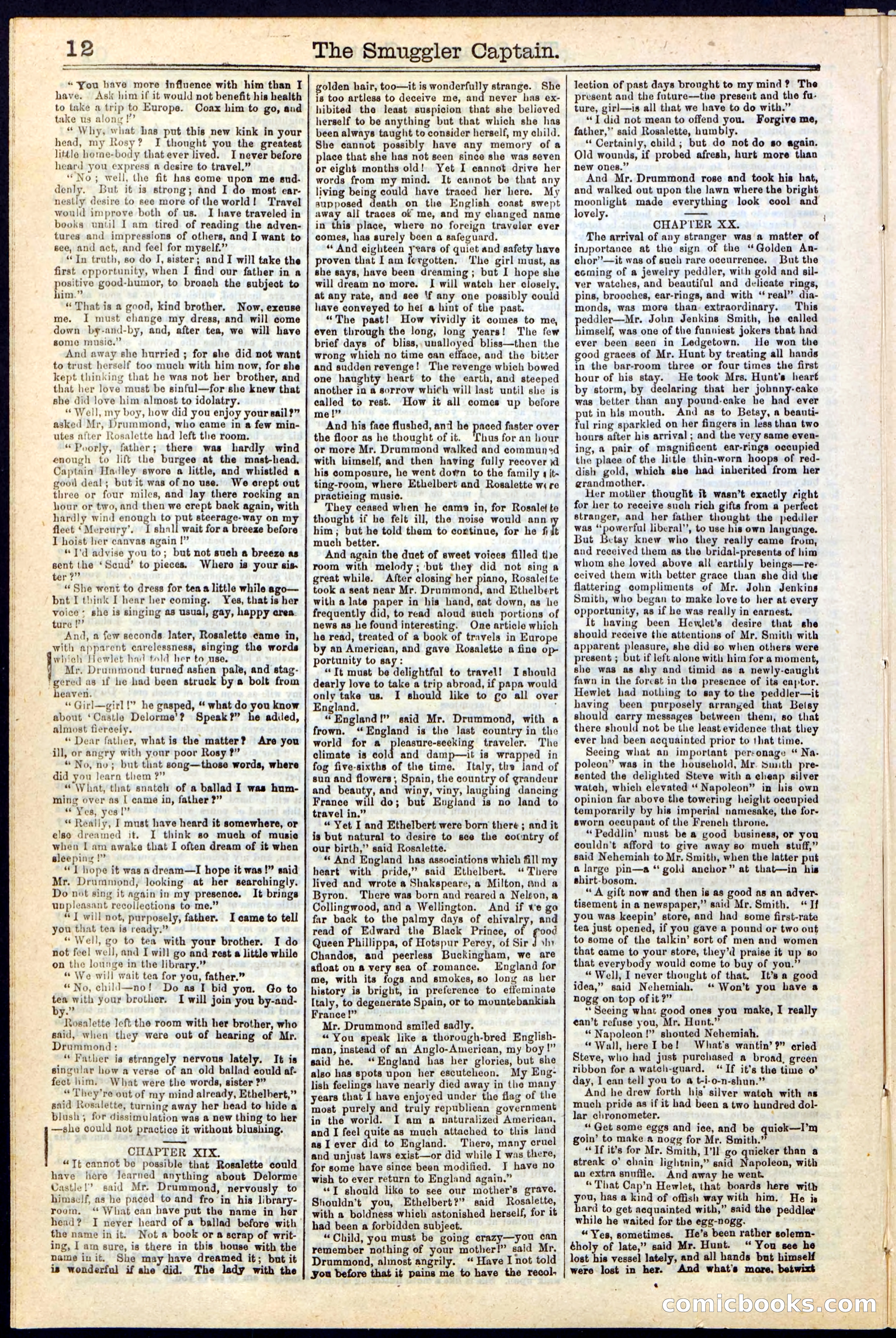 Beadle's Dime Library No. 111 — page 12 of 32