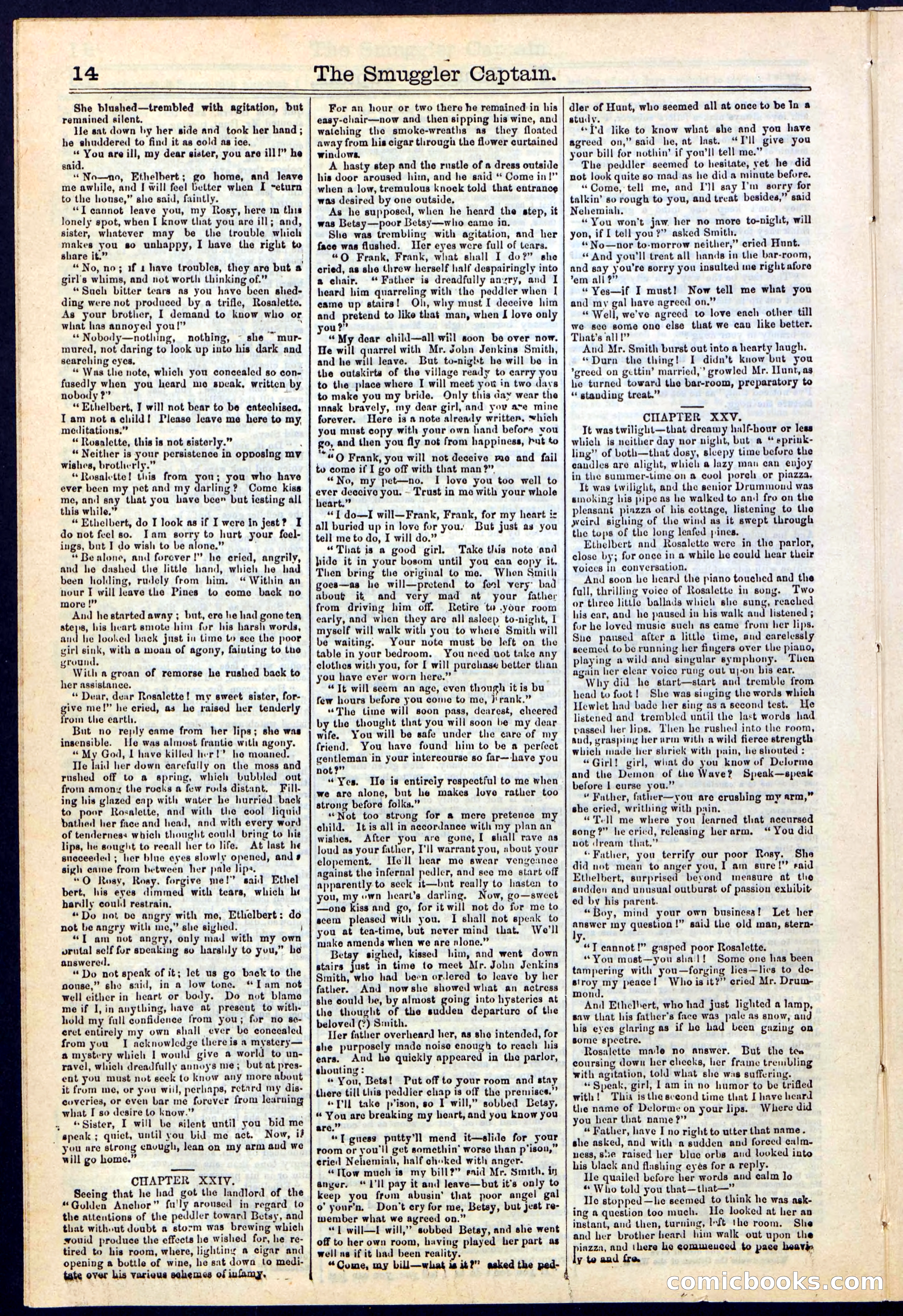 Beadle's Dime Library No. 111 — page 14 of 32