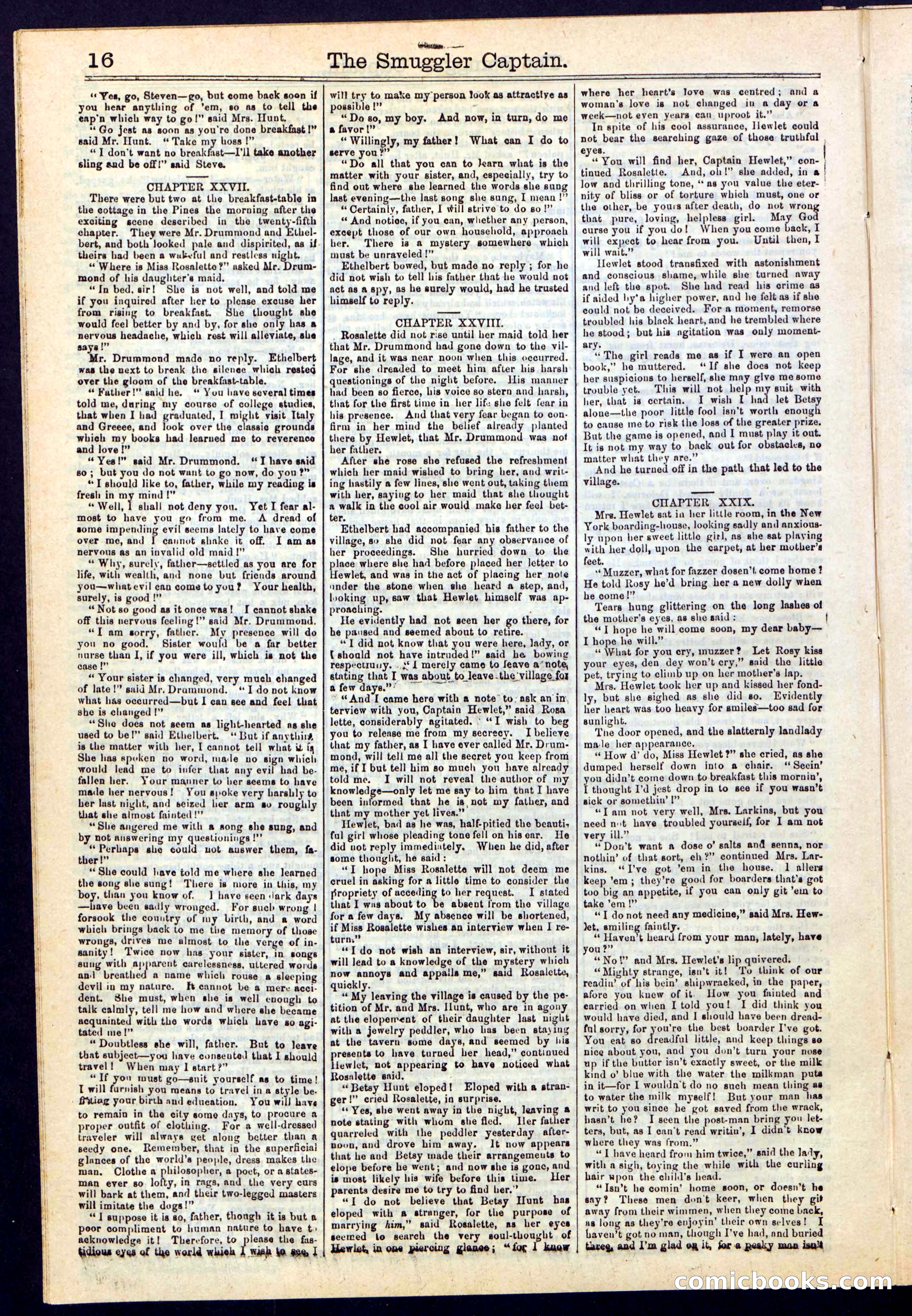 Beadle's Dime Library No. 111 — page 16 of 32