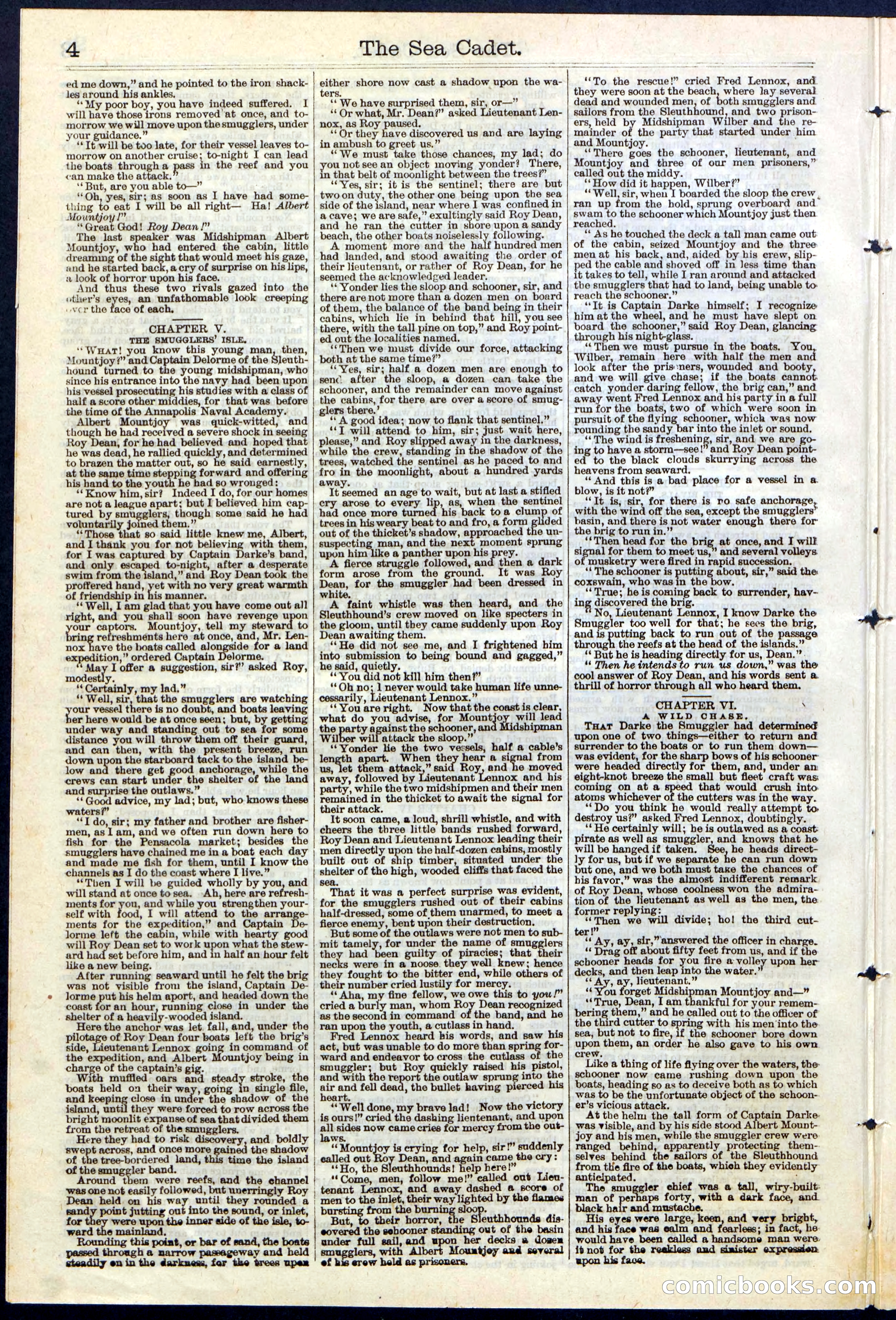 Beadle's New York Dime Library, No. 121 — page 4 of 32