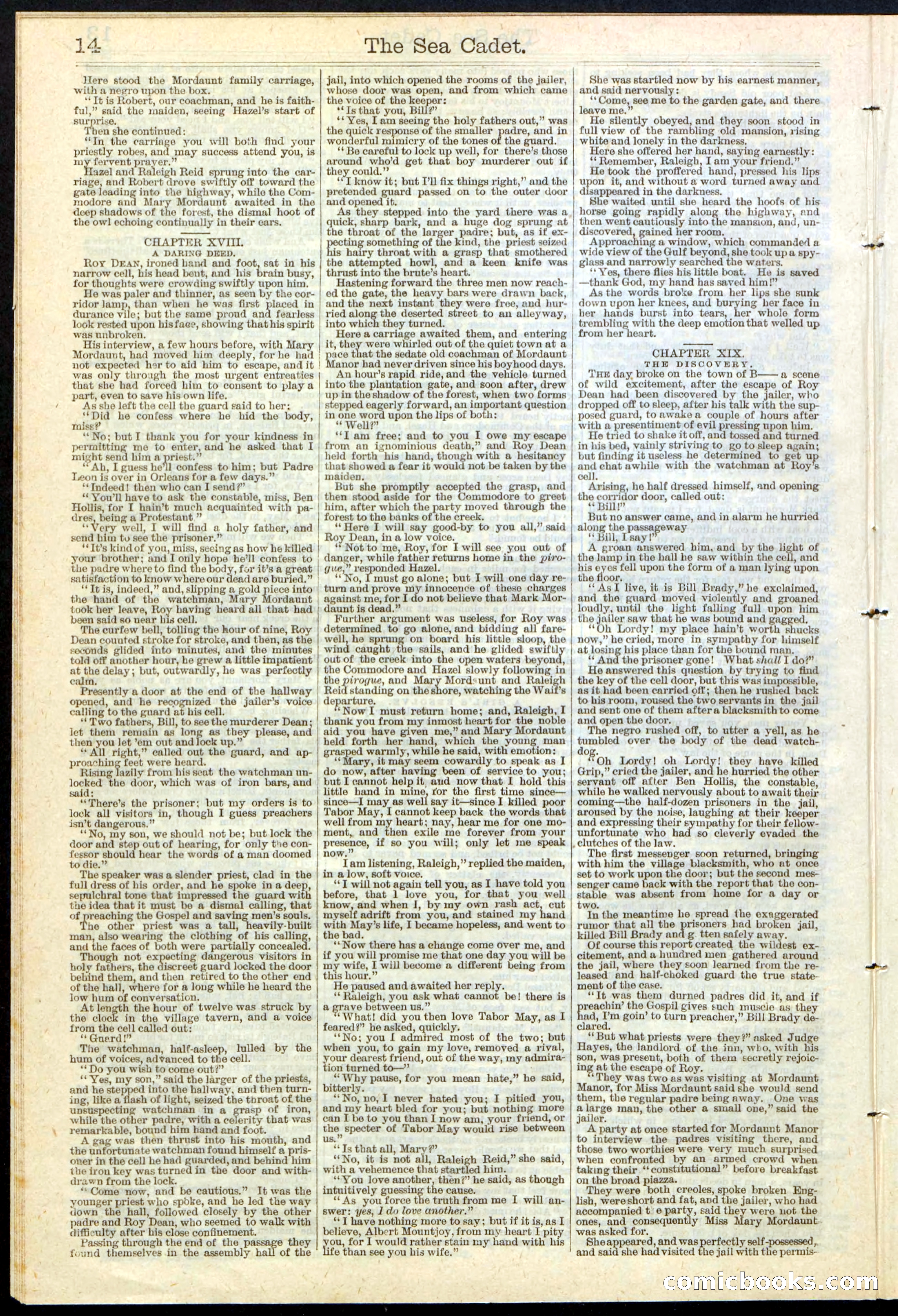 Beadle's New York Dime Library, No. 121 — page 14 of 32