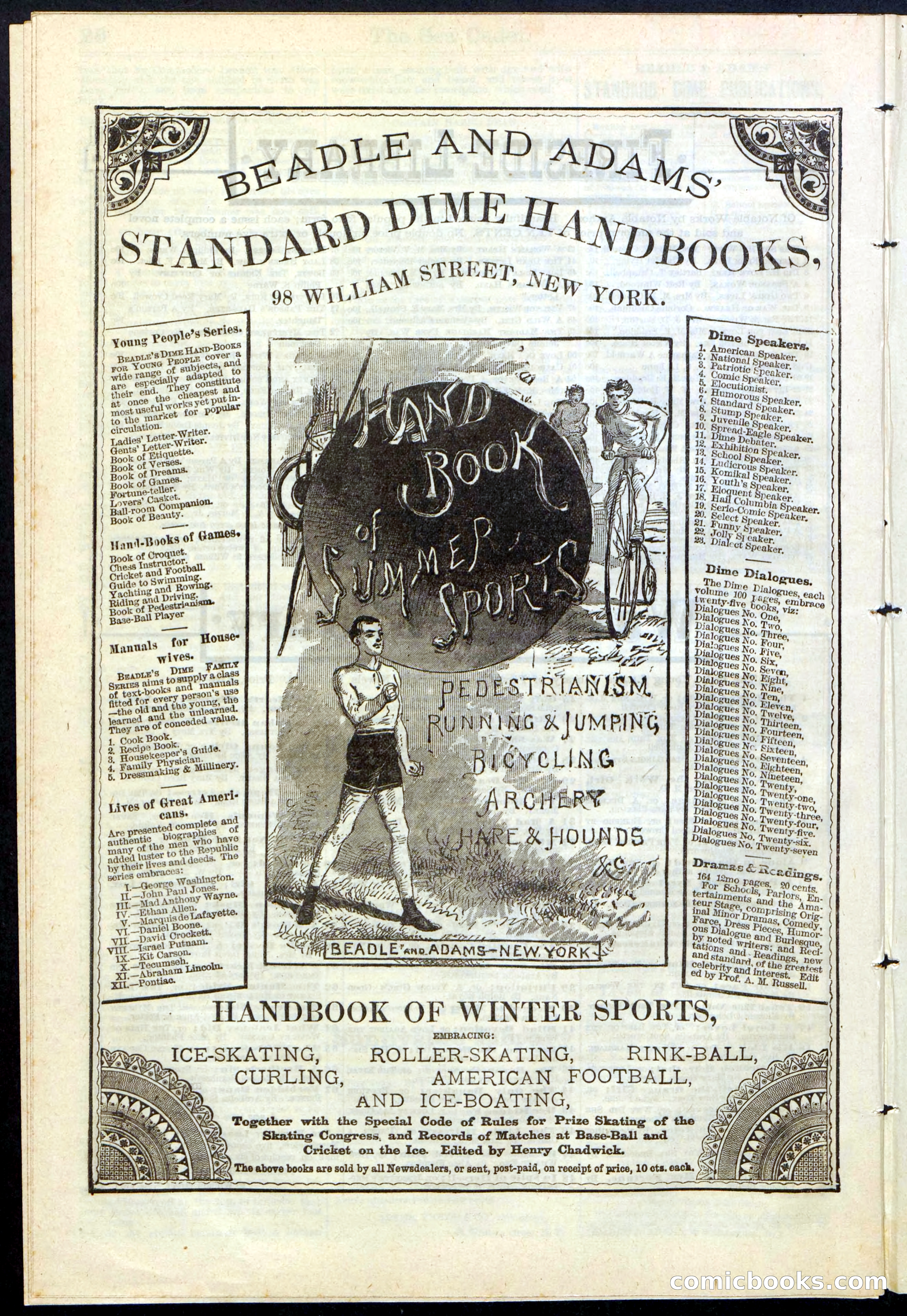 Beadle's New York Dime Library, No. 121 — page 28 of 32