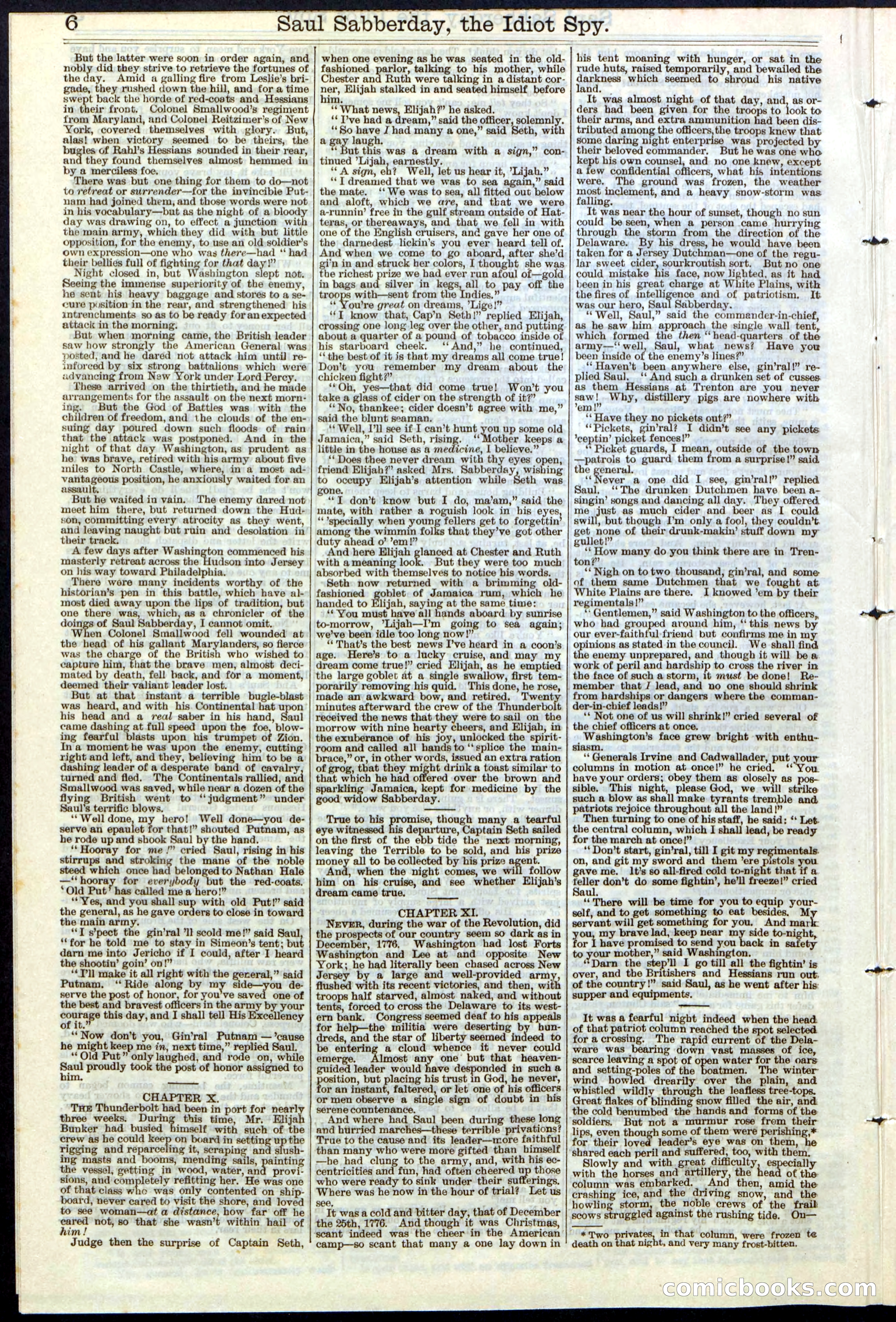Beadle's New York Dime Library No. 122 — page 6 of 24