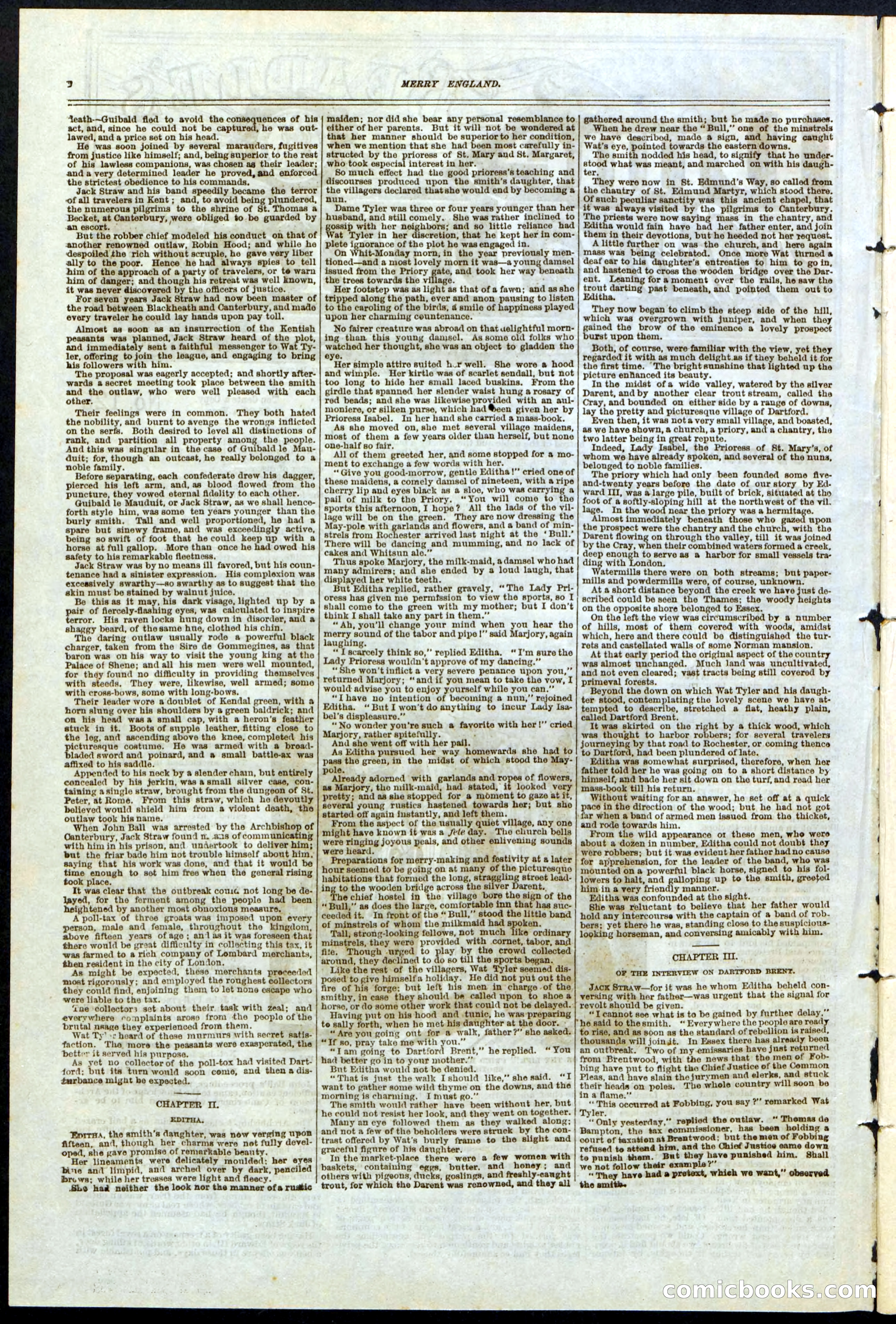Beadle's New York Dime Library No. 125 — page 2 of 32