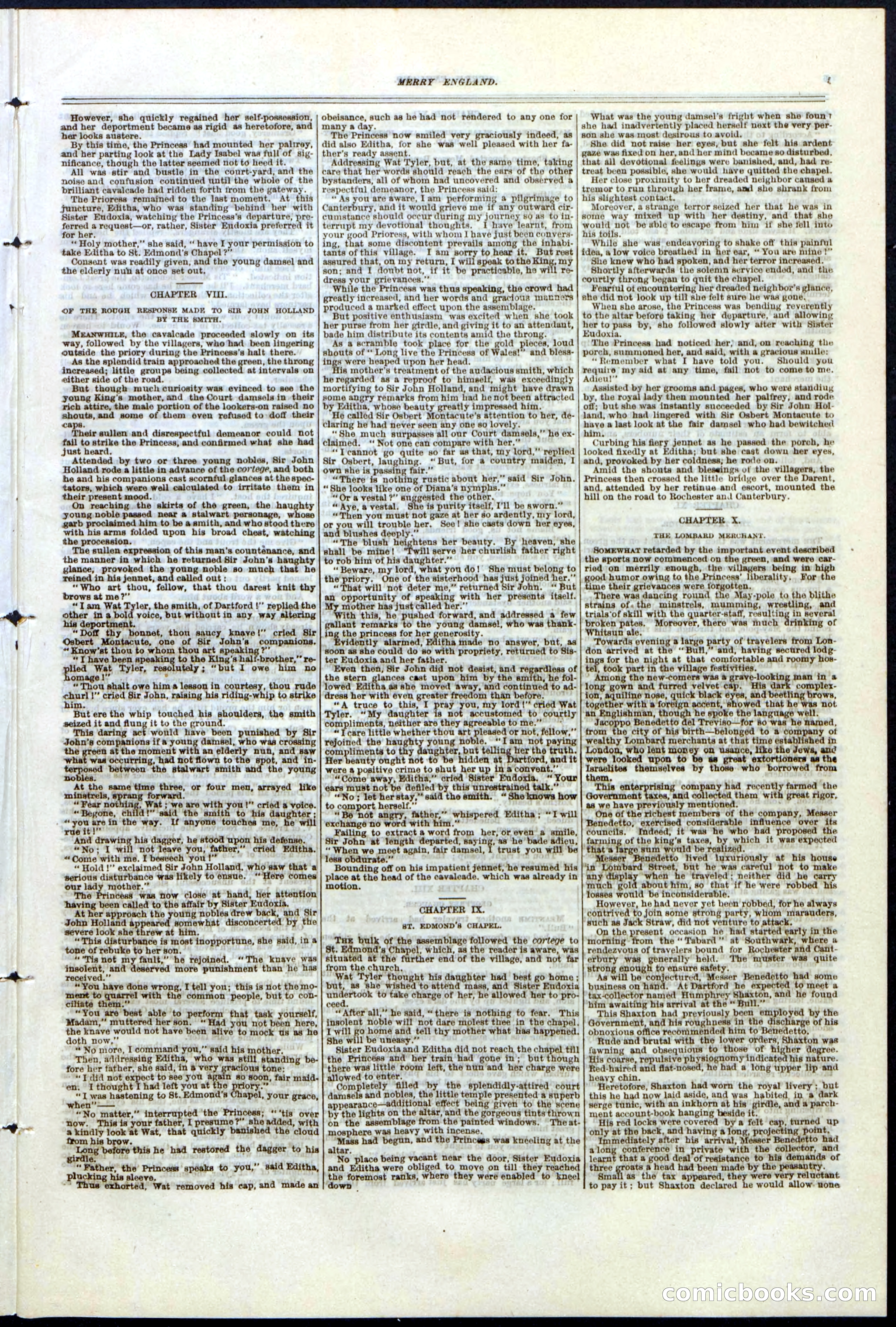 Beadle's New York Dime Library No. 125 — page 5 of 32