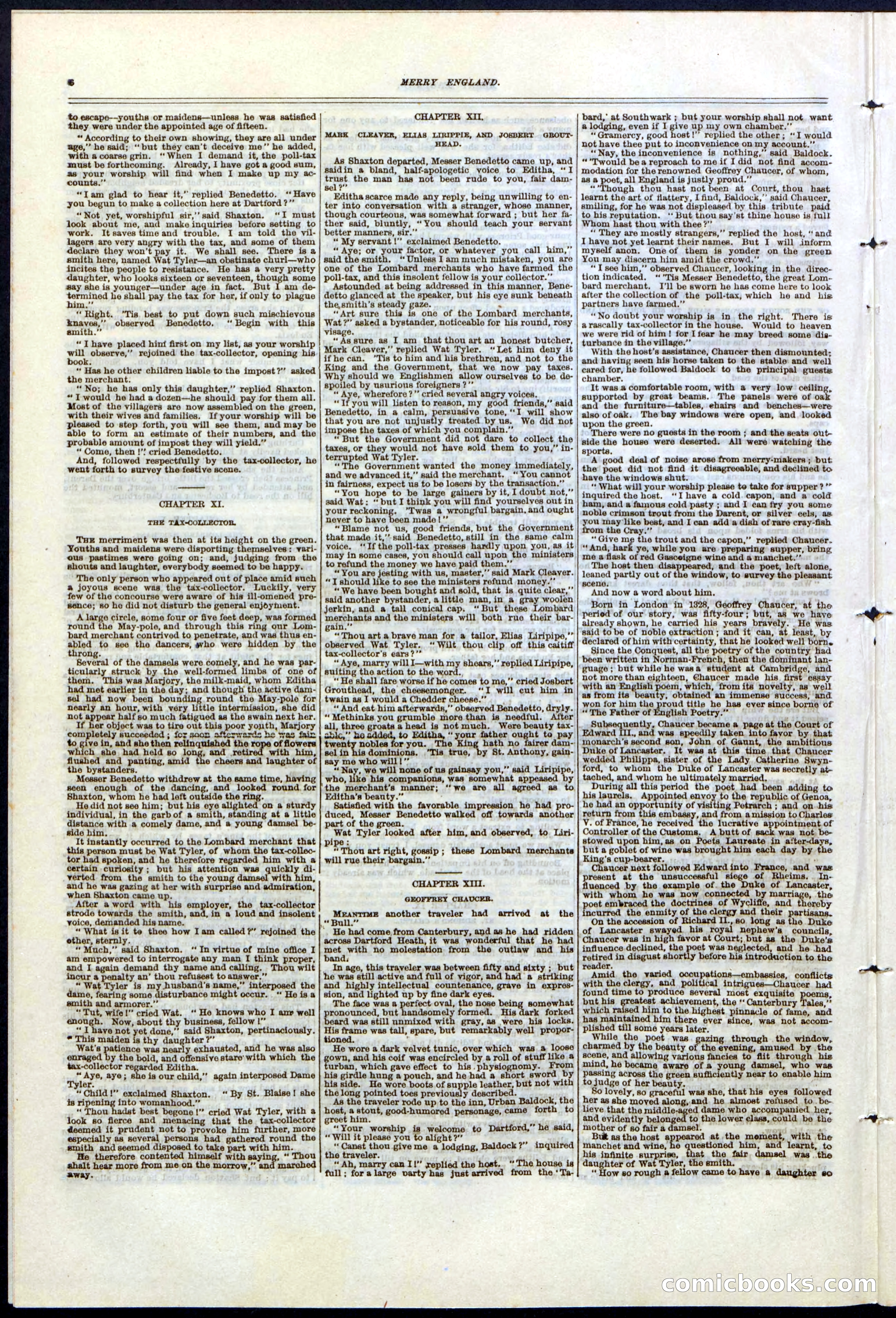 Beadle's New York Dime Library No. 125 — page 6 of 32