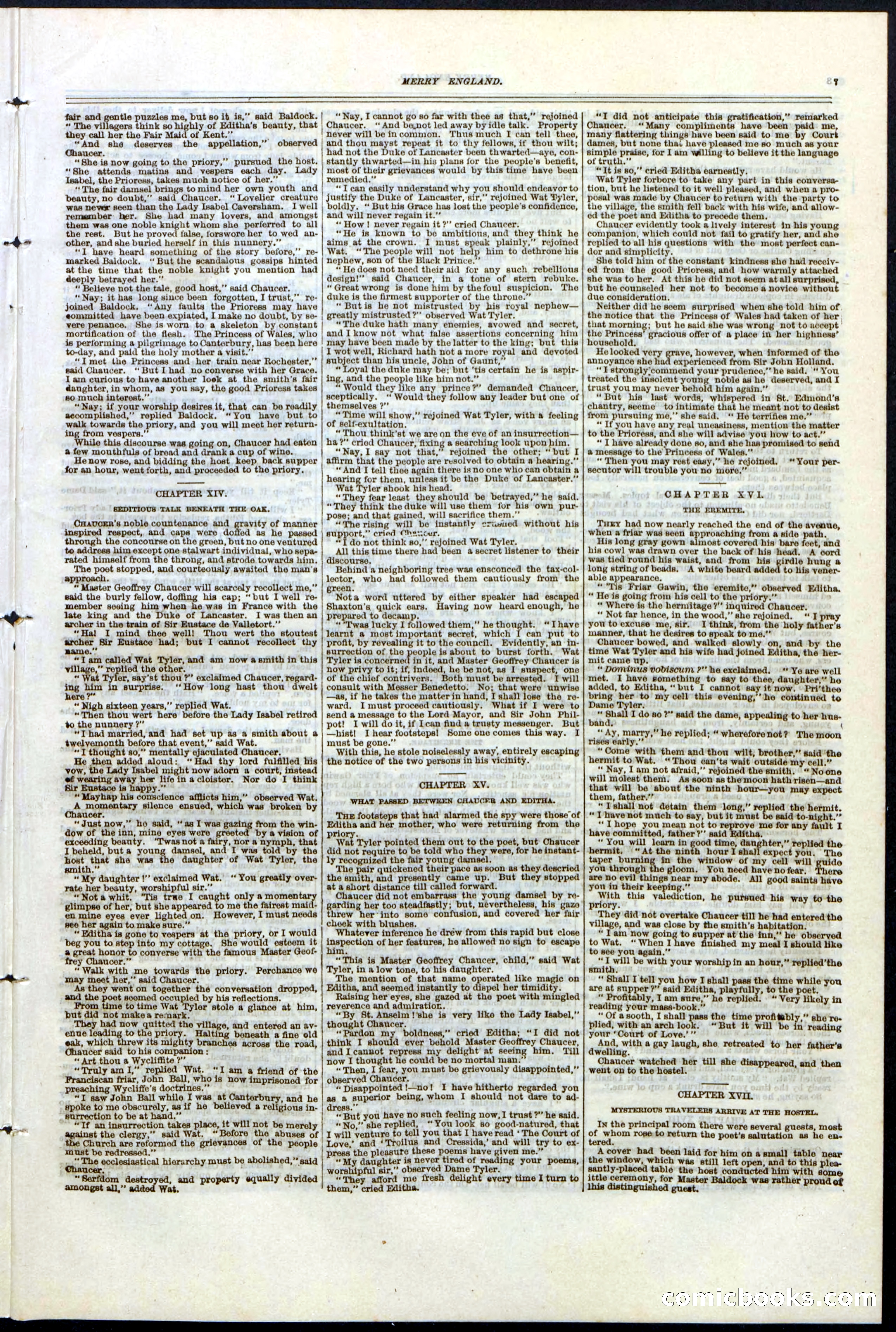 Beadle's New York Dime Library No. 125 — page 7 of 32