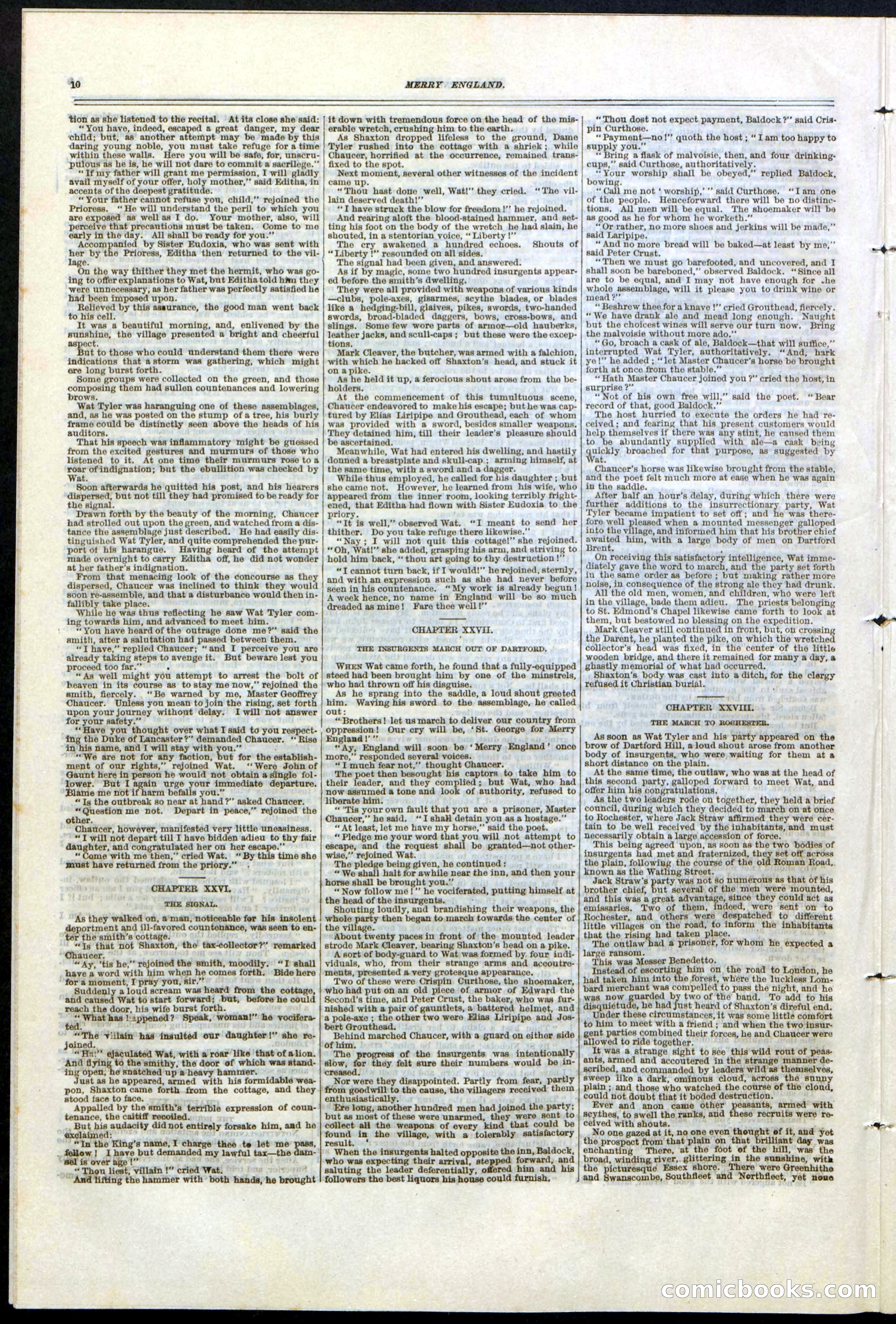 Beadle's New York Dime Library No. 125 — page 10 of 32