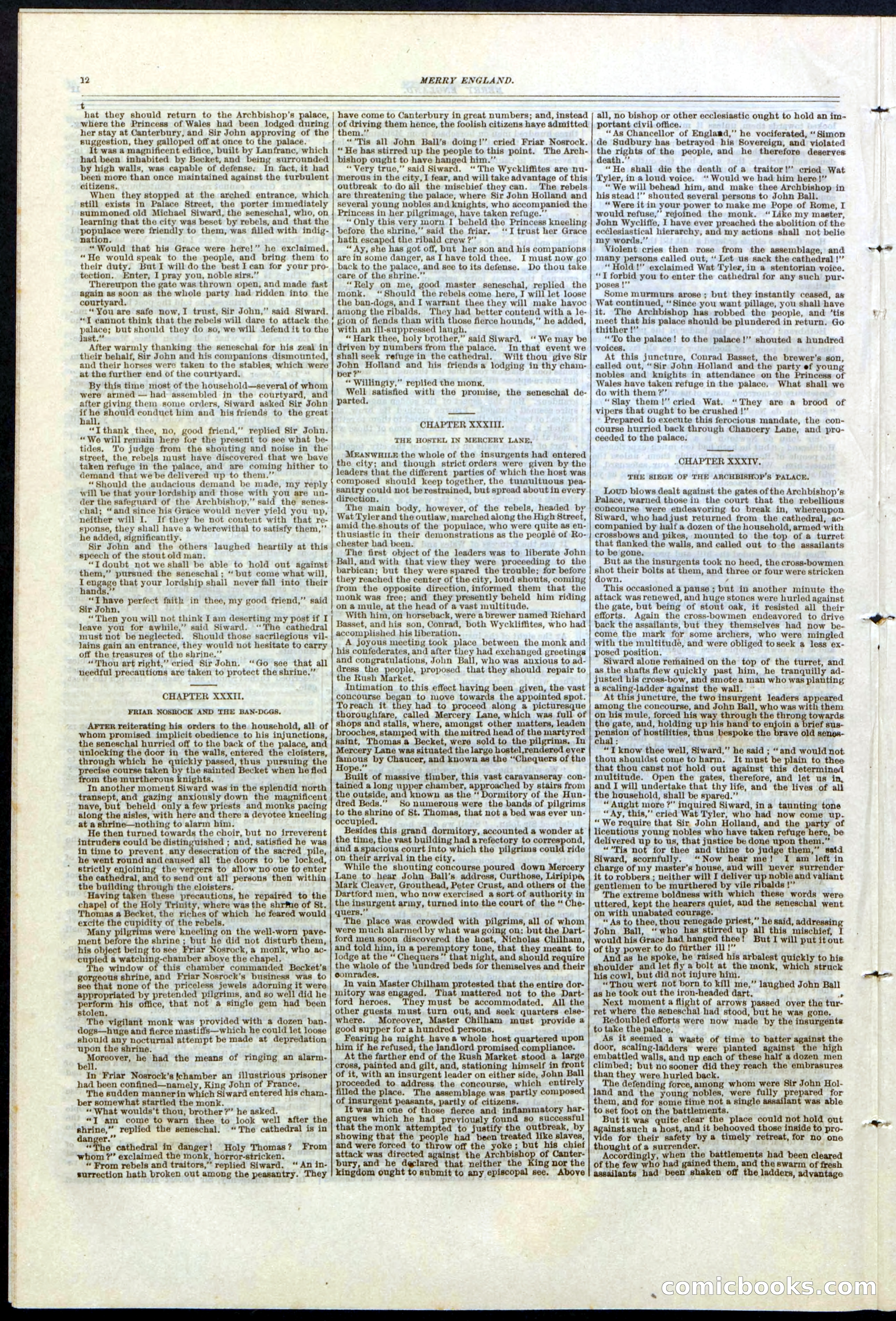 Beadle's New York Dime Library No. 125 — page 12 of 32