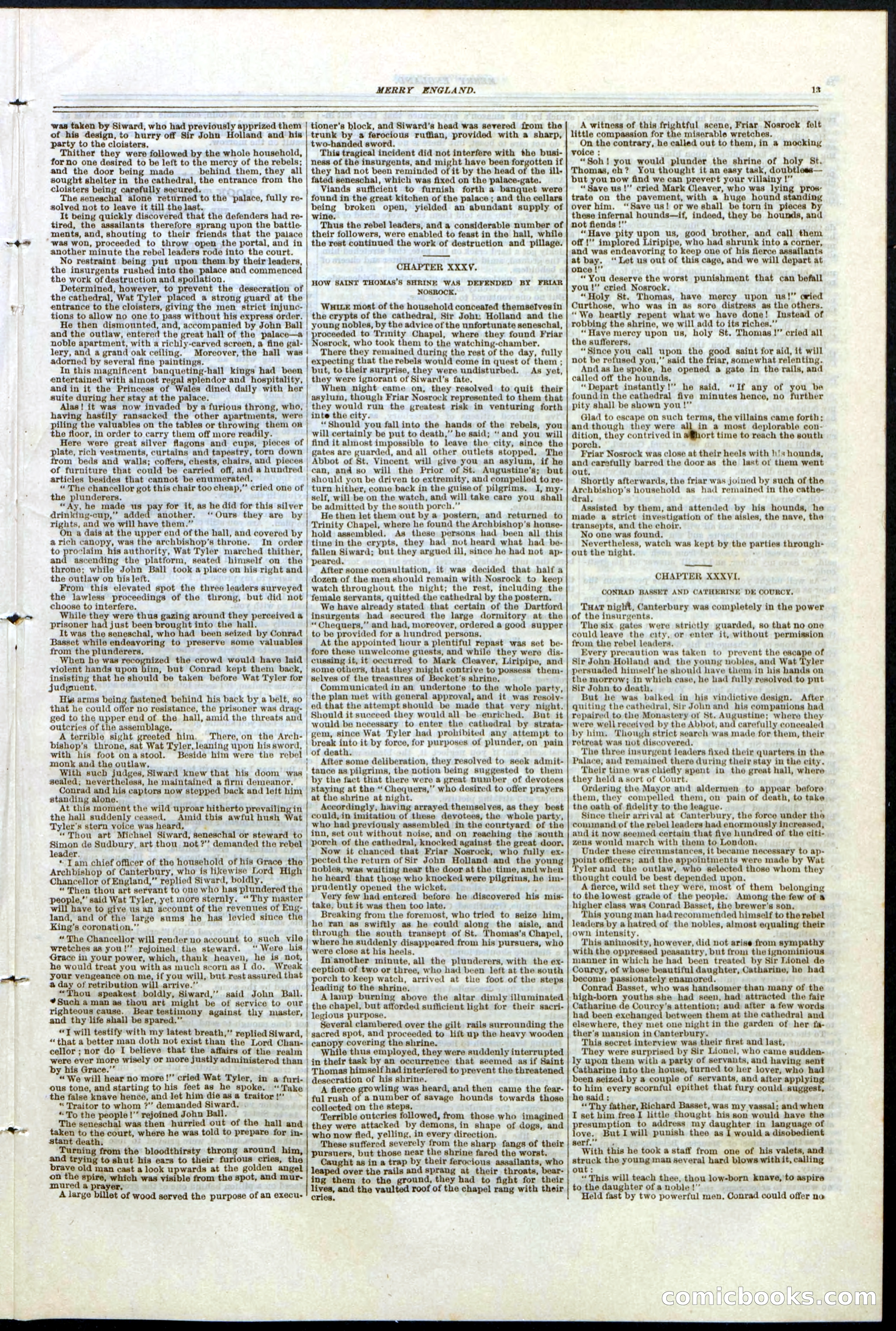 Beadle's New York Dime Library No. 125 — page 13 of 32
