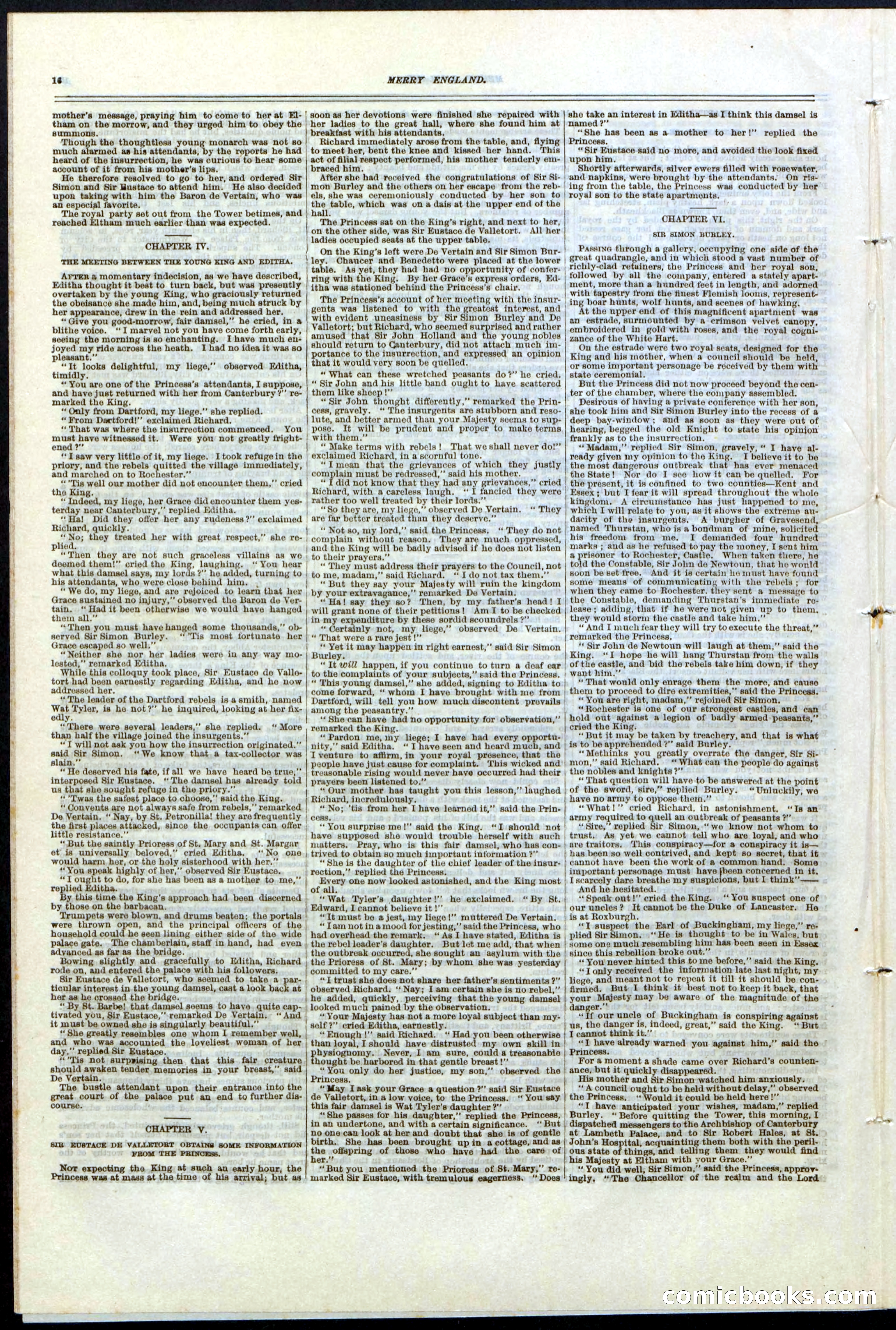 Beadle's New York Dime Library No. 125 — page 16 of 32
