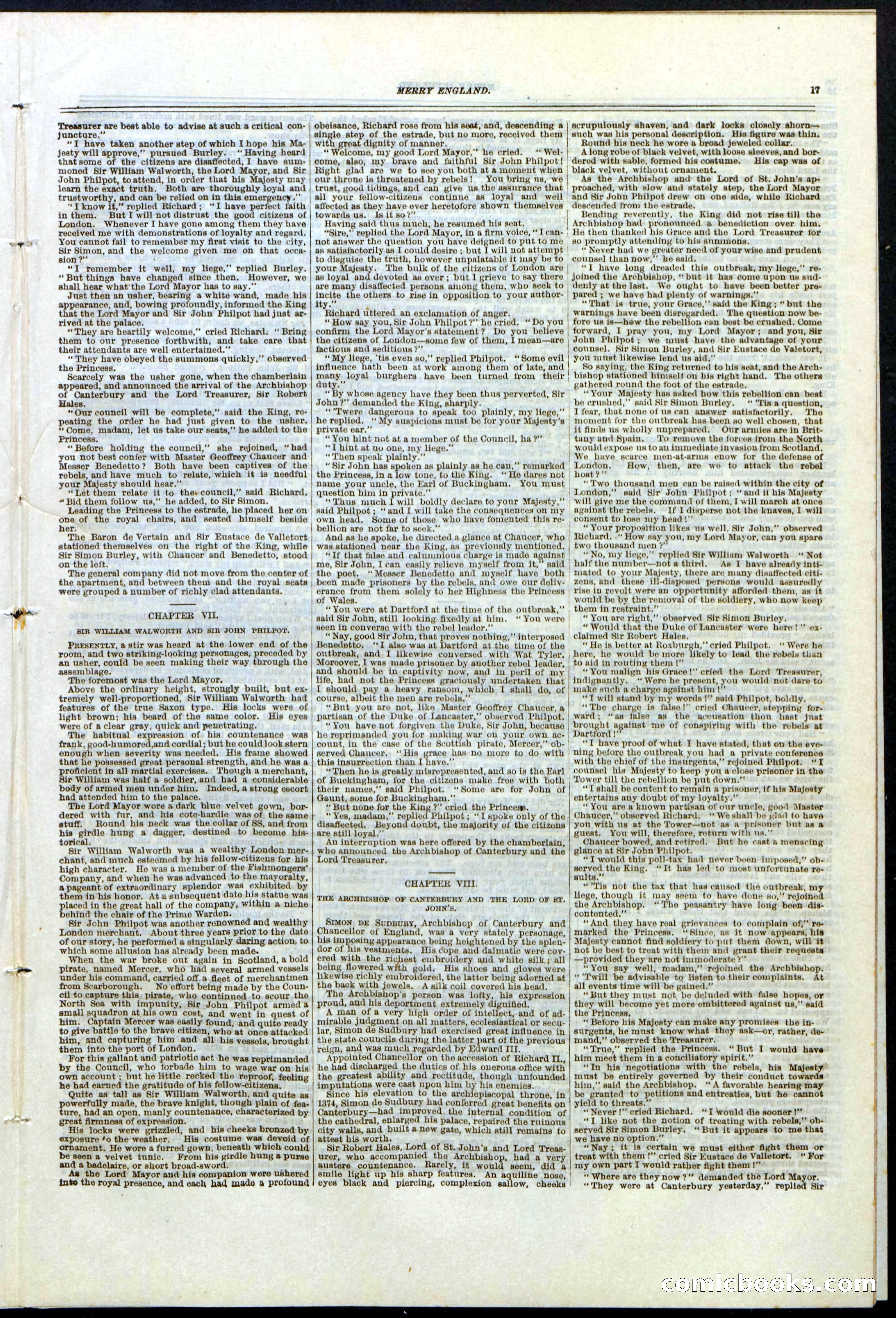 Beadle's New York Dime Library No. 125 — page 17 of 32