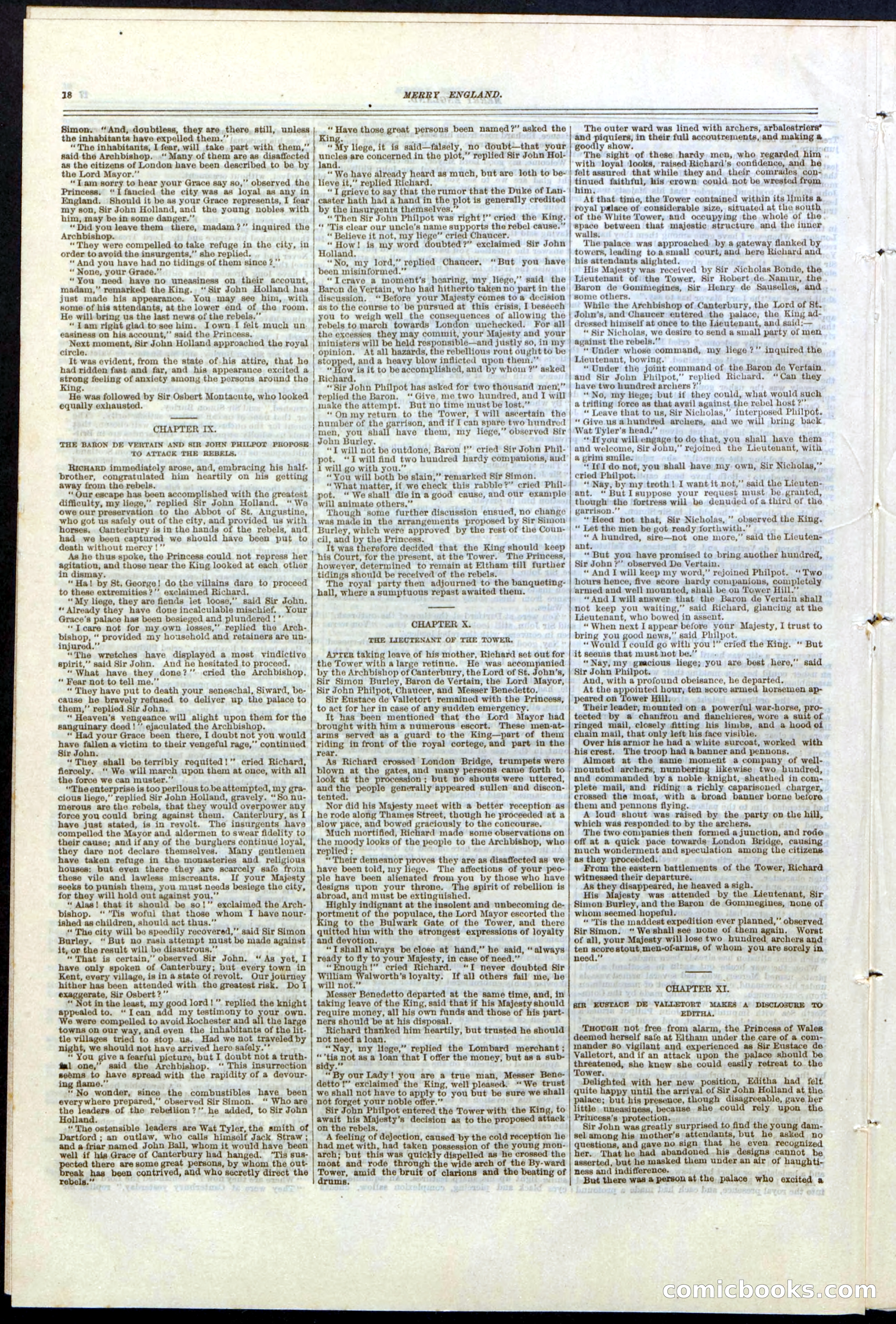 Beadle's New York Dime Library No. 125 — page 18 of 32