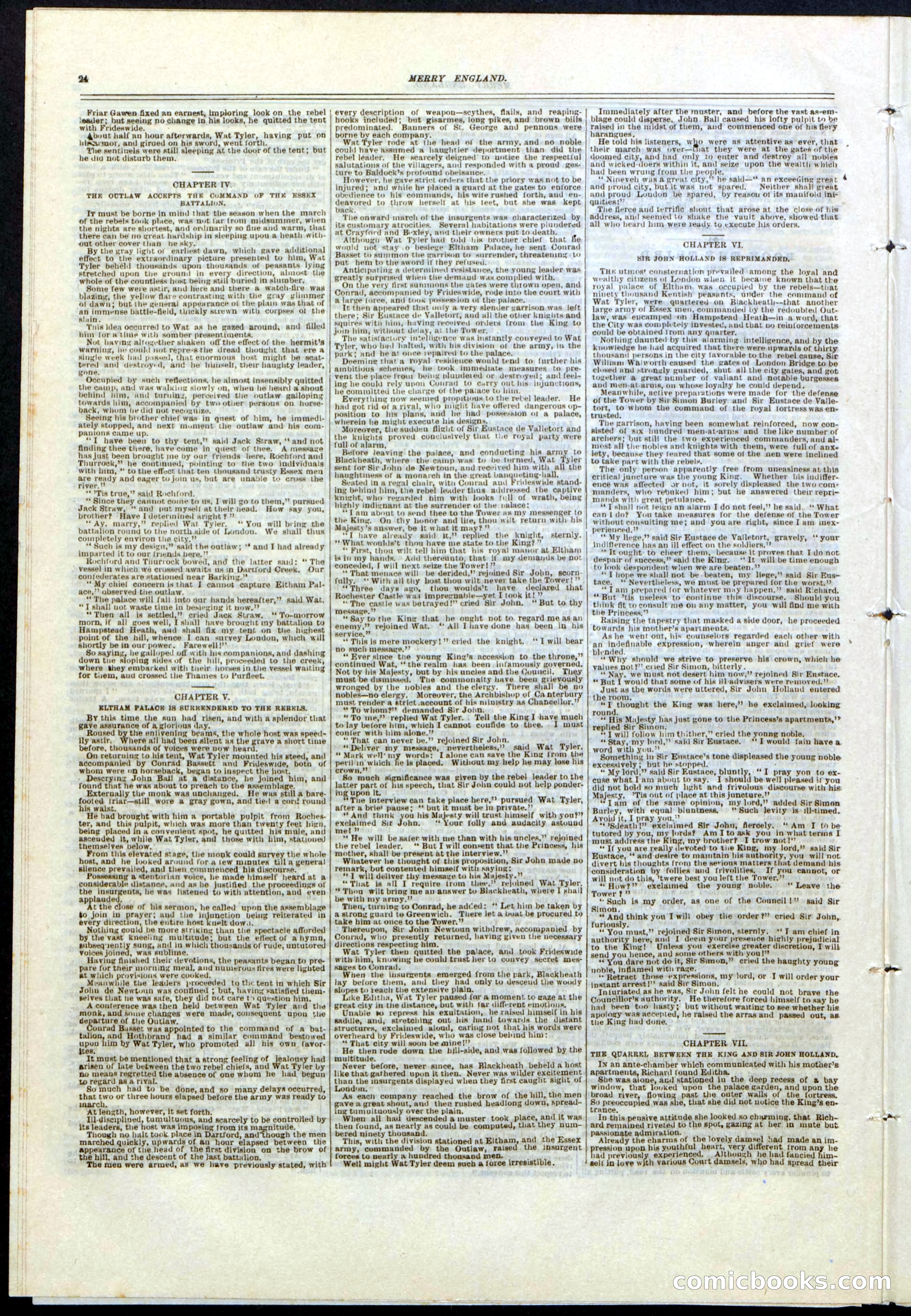 Beadle's New York Dime Library No. 125 — page 24 of 32