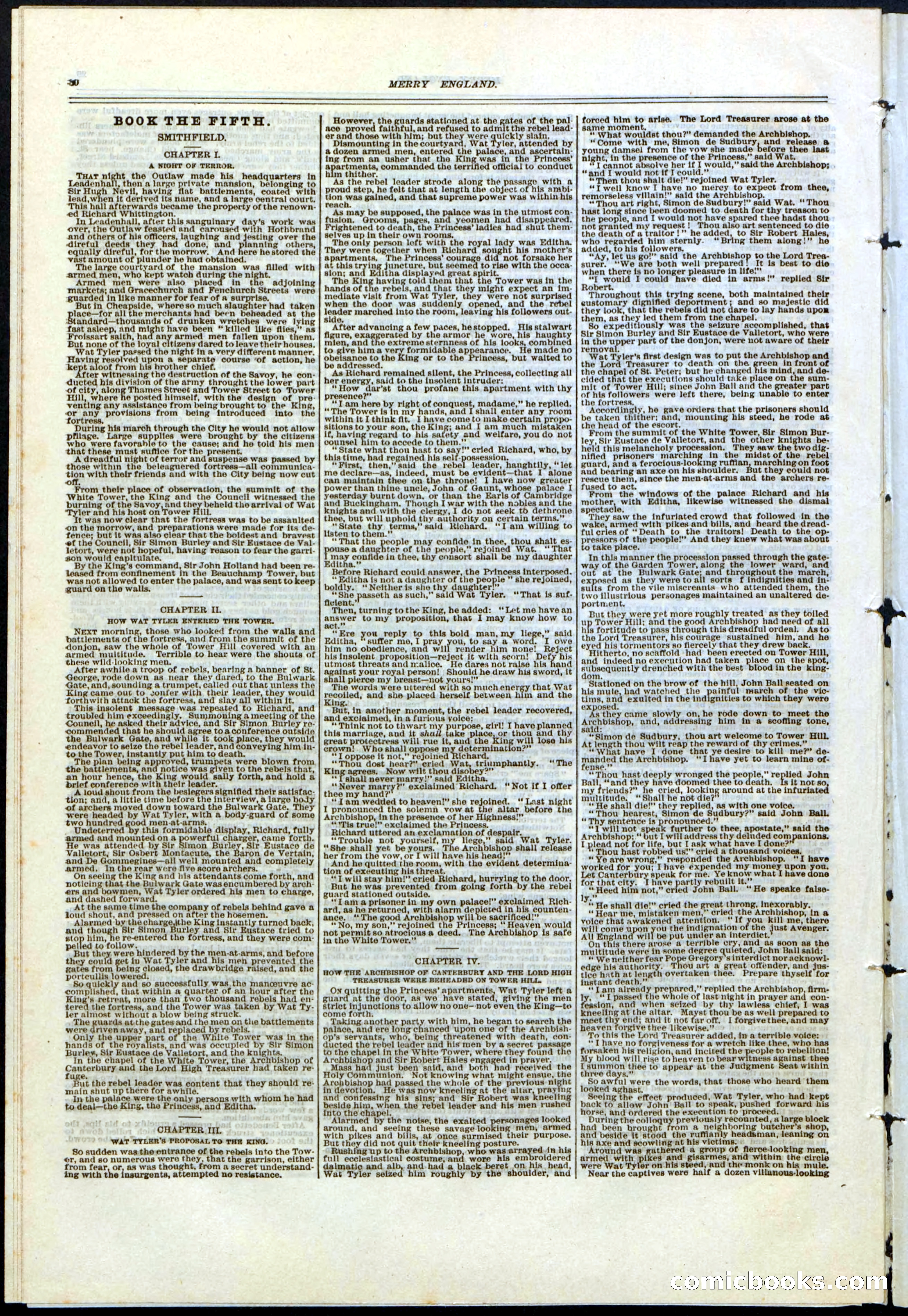 Beadle's New York Dime Library No. 125 — page 30 of 32