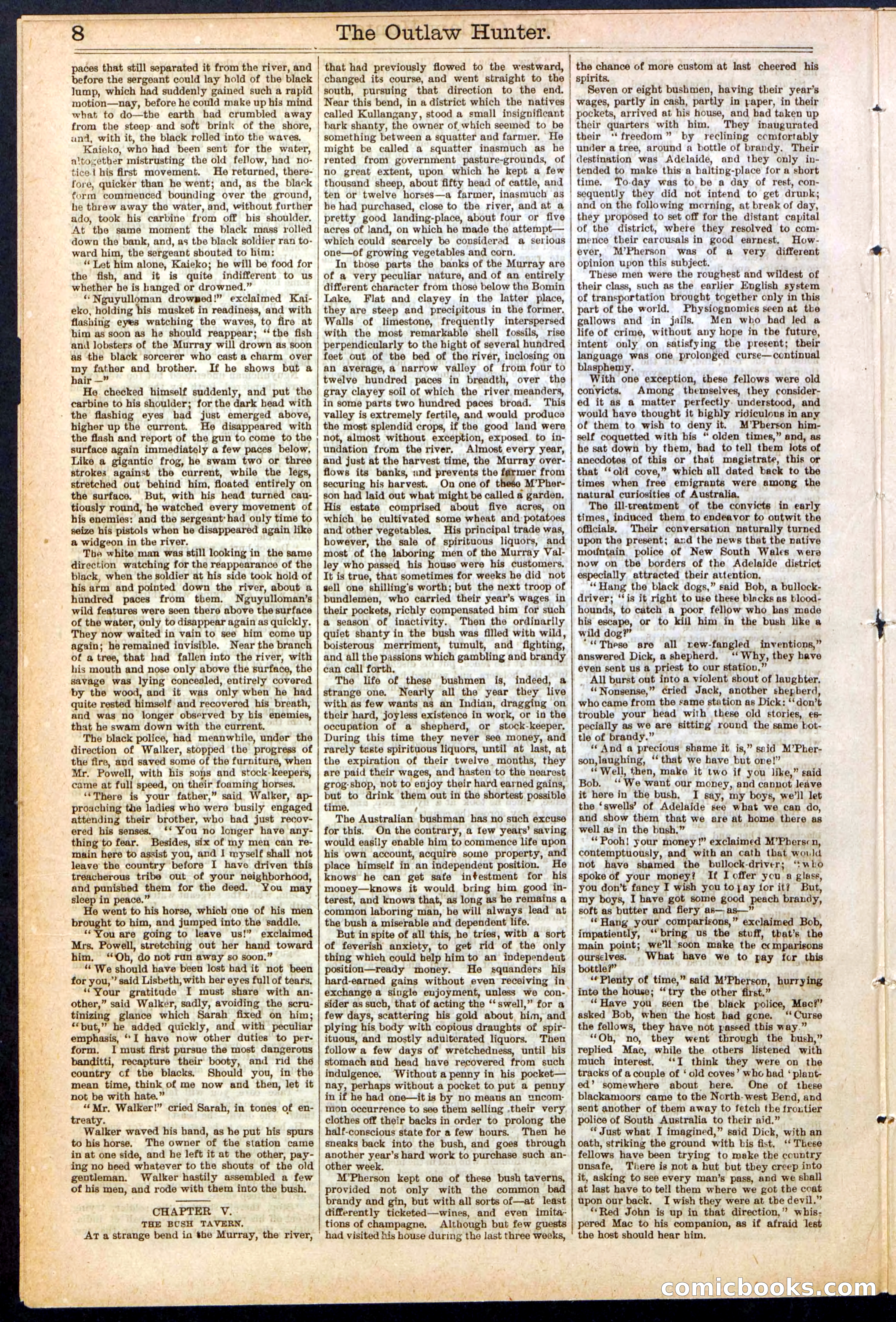 Beadle's New York Dime Library, No. 136 — page 8 of 32