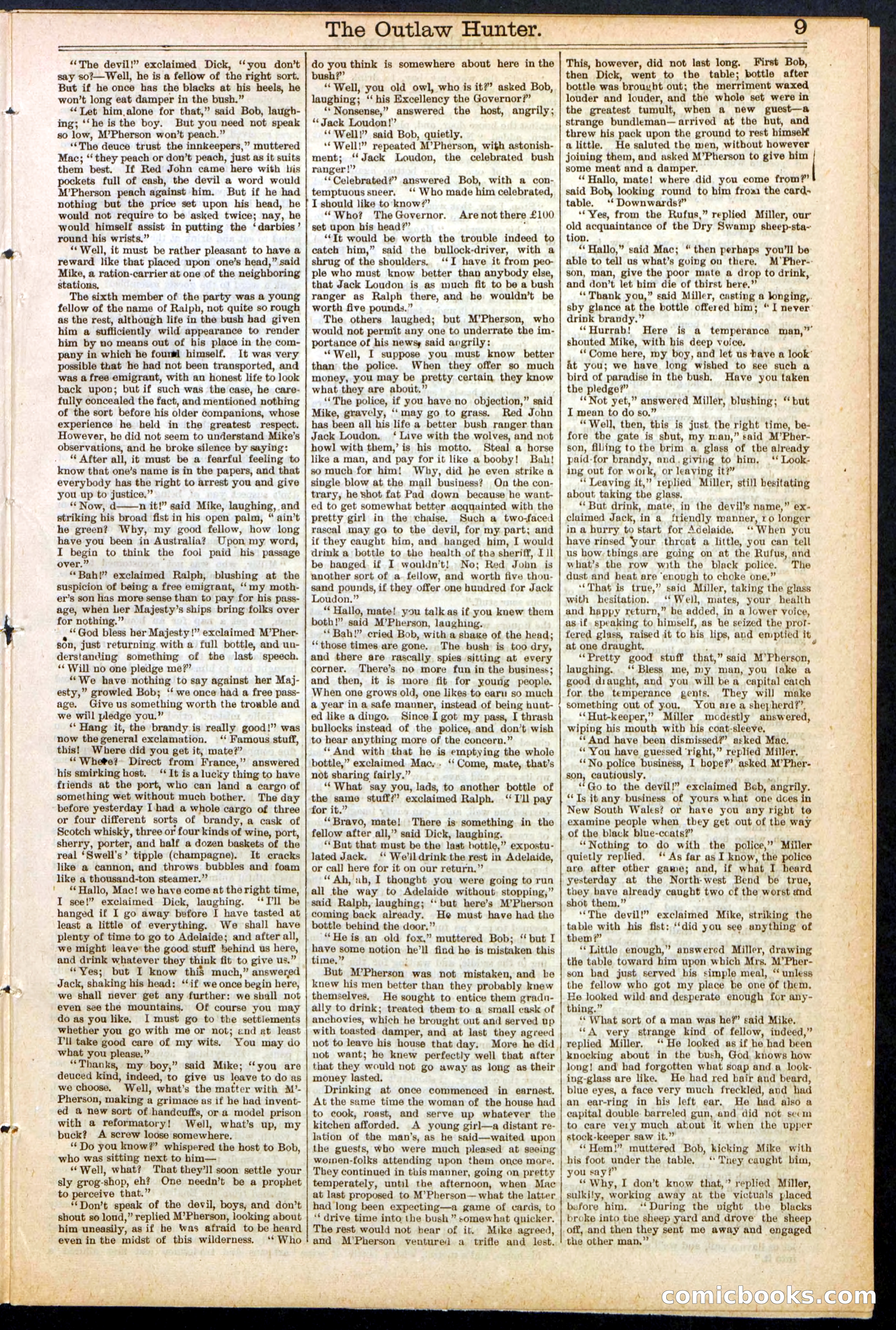 Beadle's New York Dime Library, No. 136 — page 9 of 32