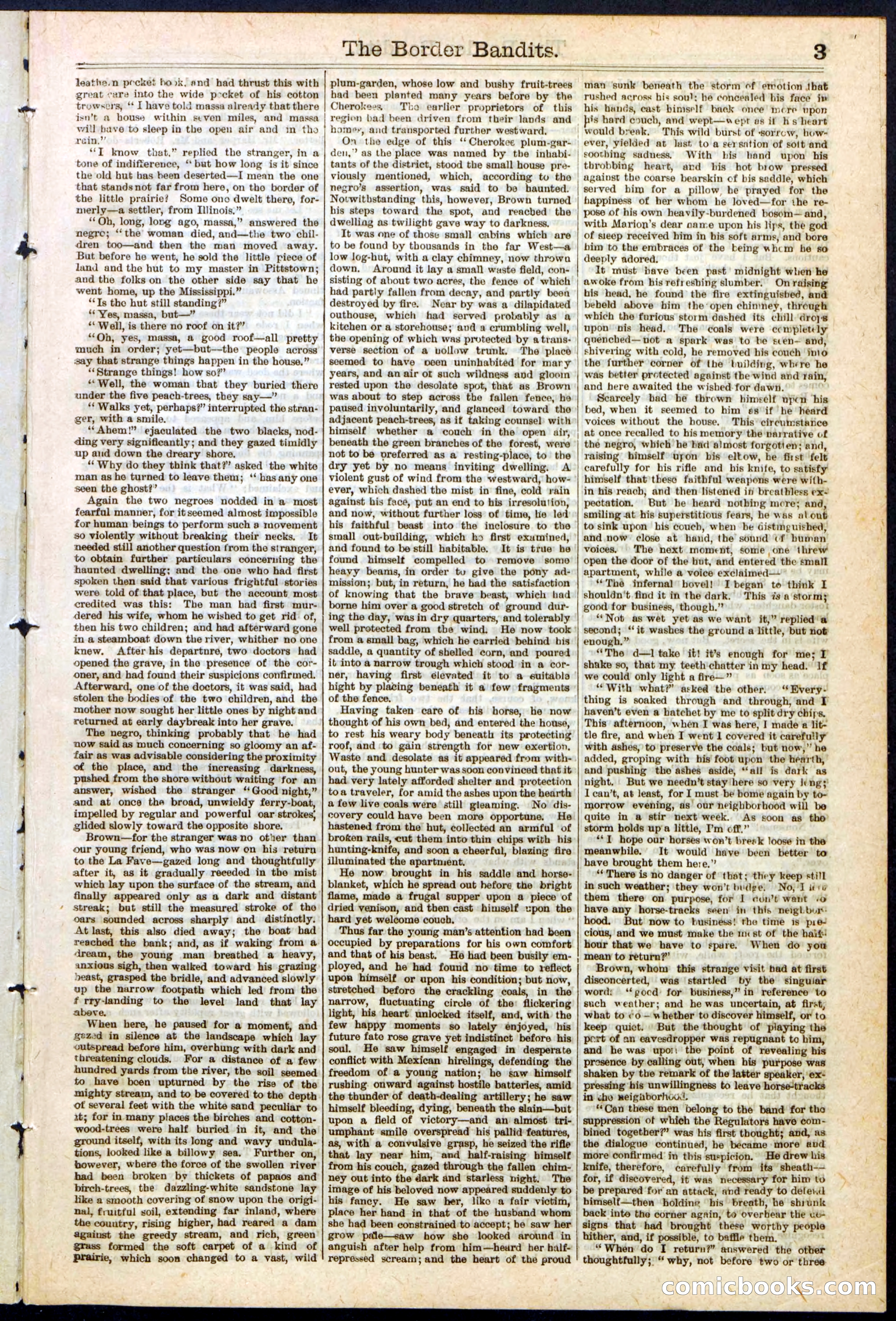 Beadle's New York Dime Library, No. 138 — page 3 of 24