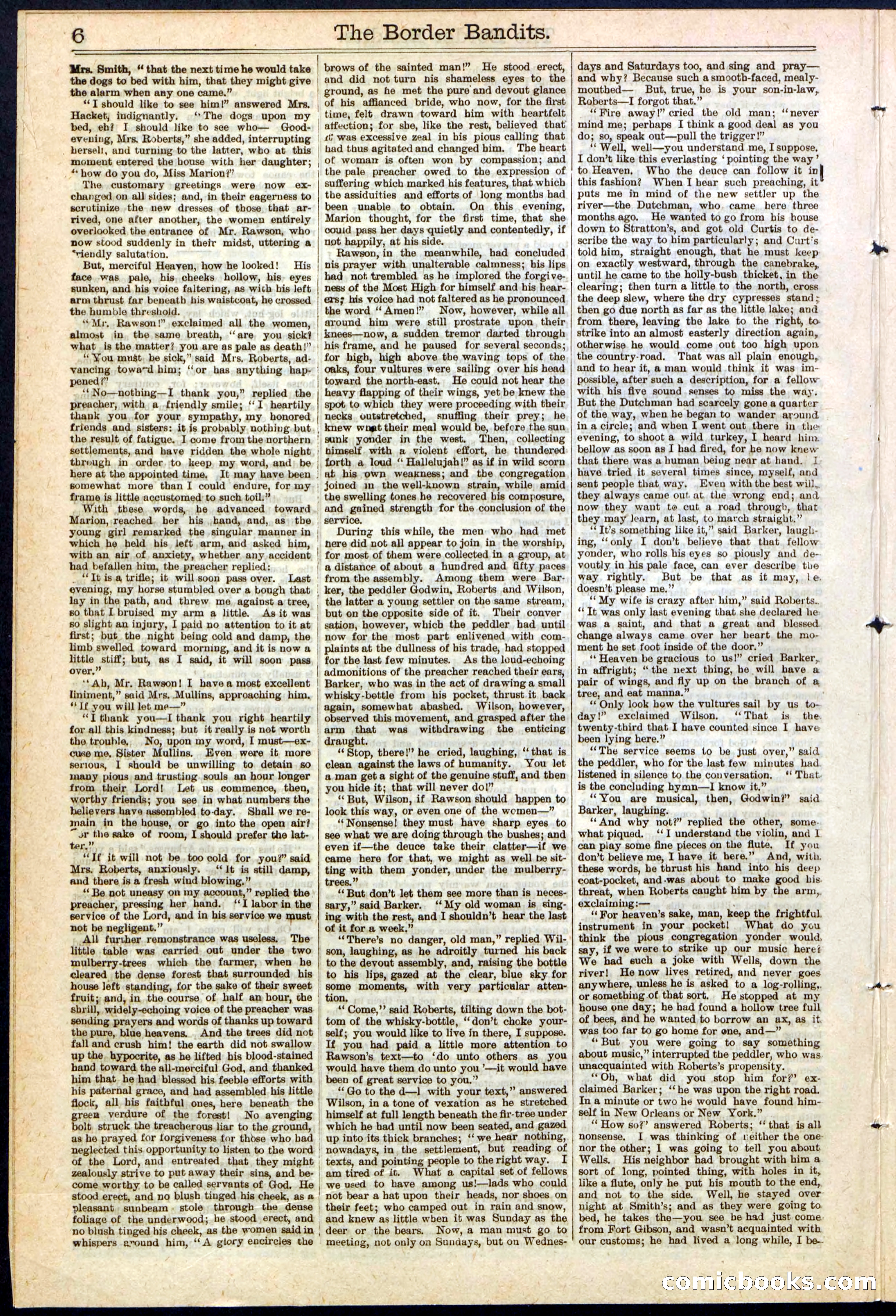Beadle's New York Dime Library, No. 138 — page 6 of 24
