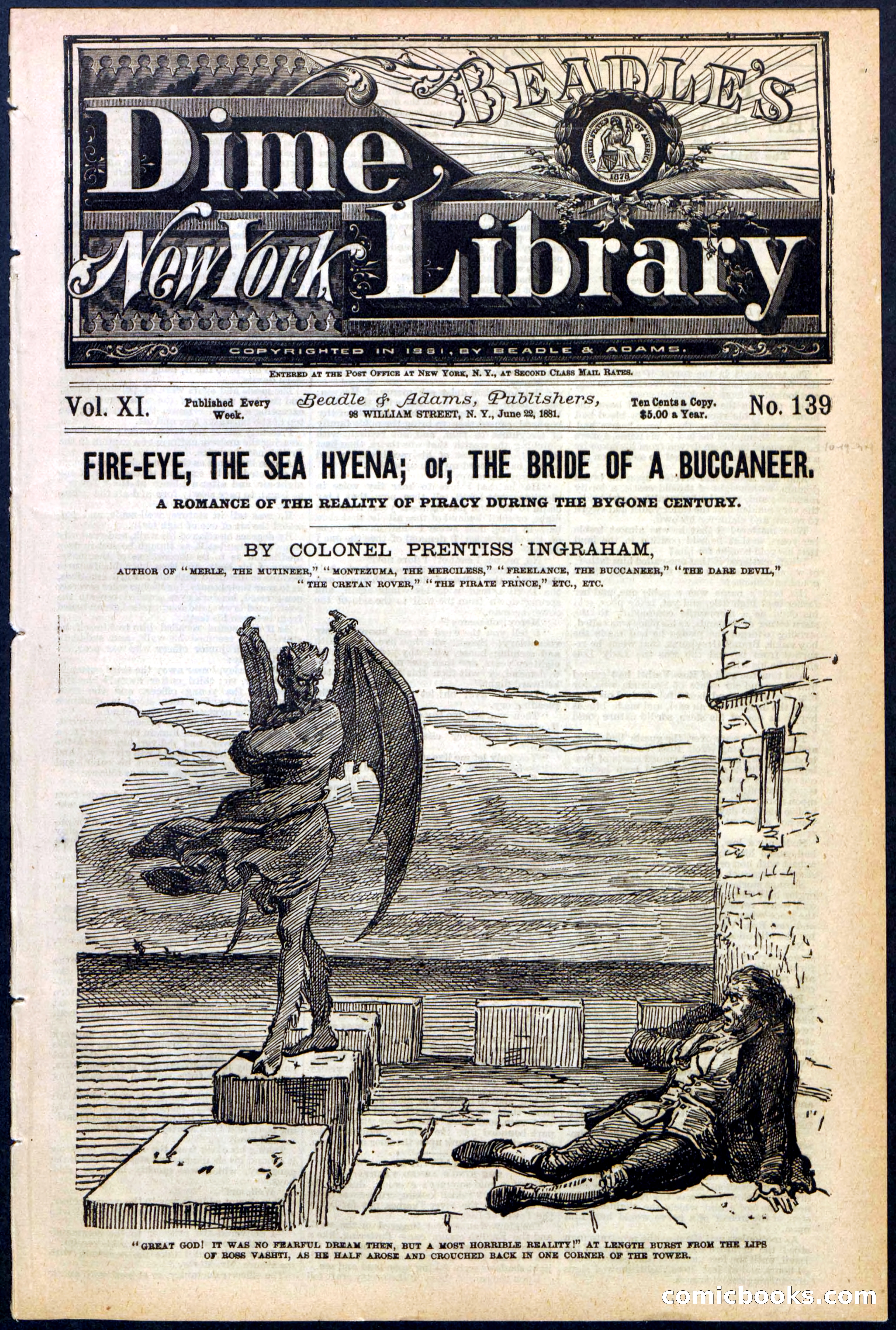 Beadle's Dime Library, No. 139
