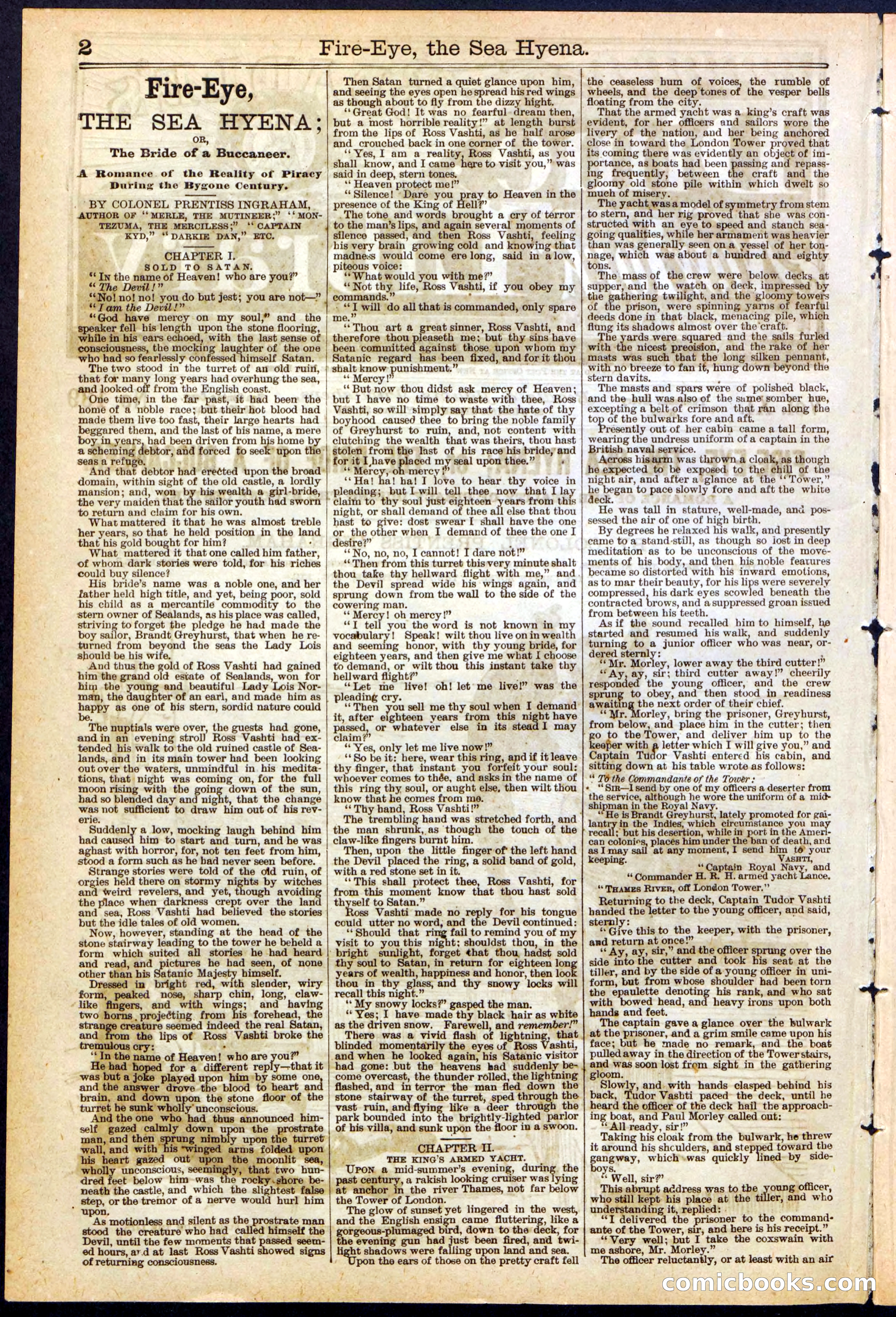 Beadle's Dime Library, No. 139 — page 2 of 24