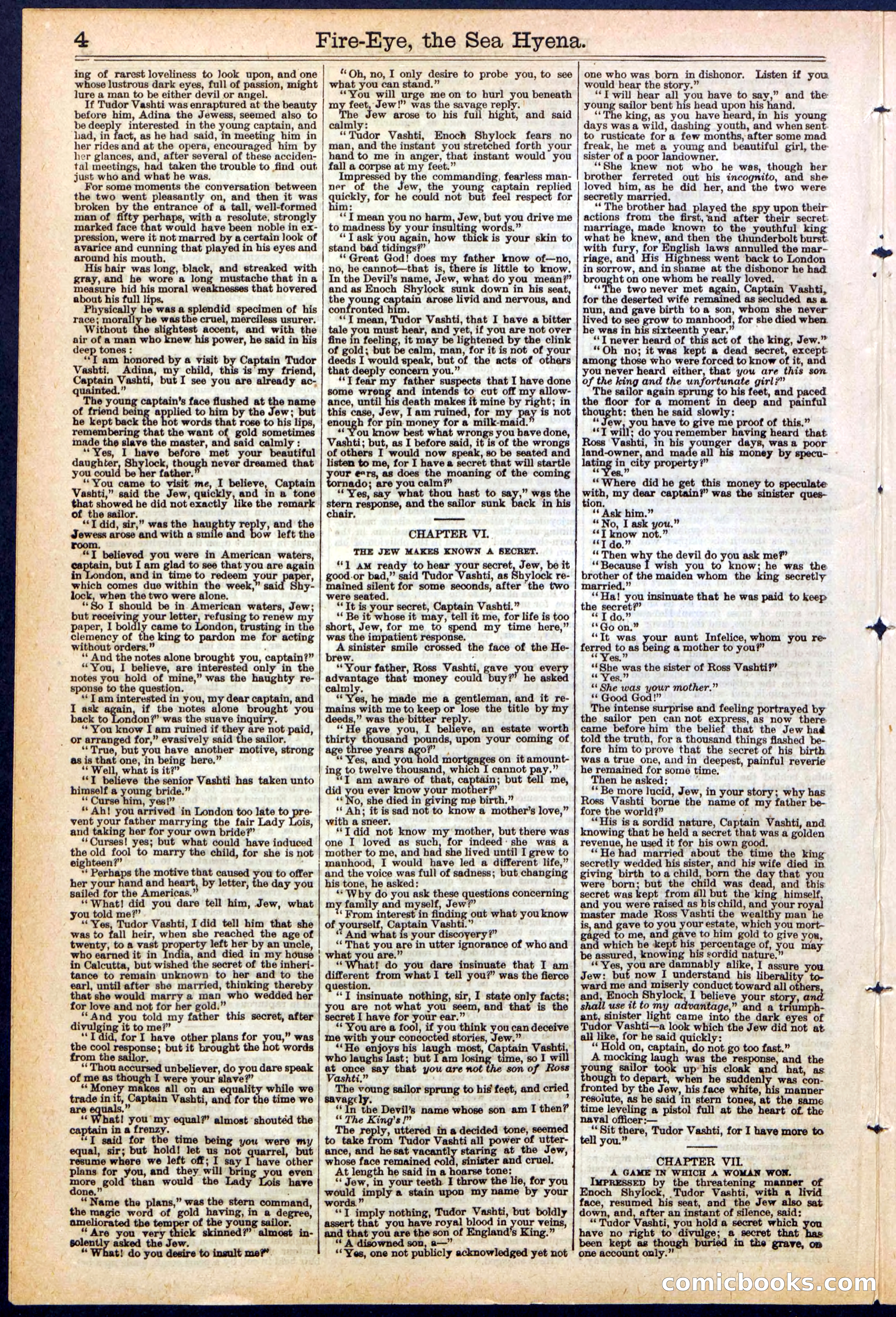 Beadle's Dime Library, No. 139 — page 4 of 24