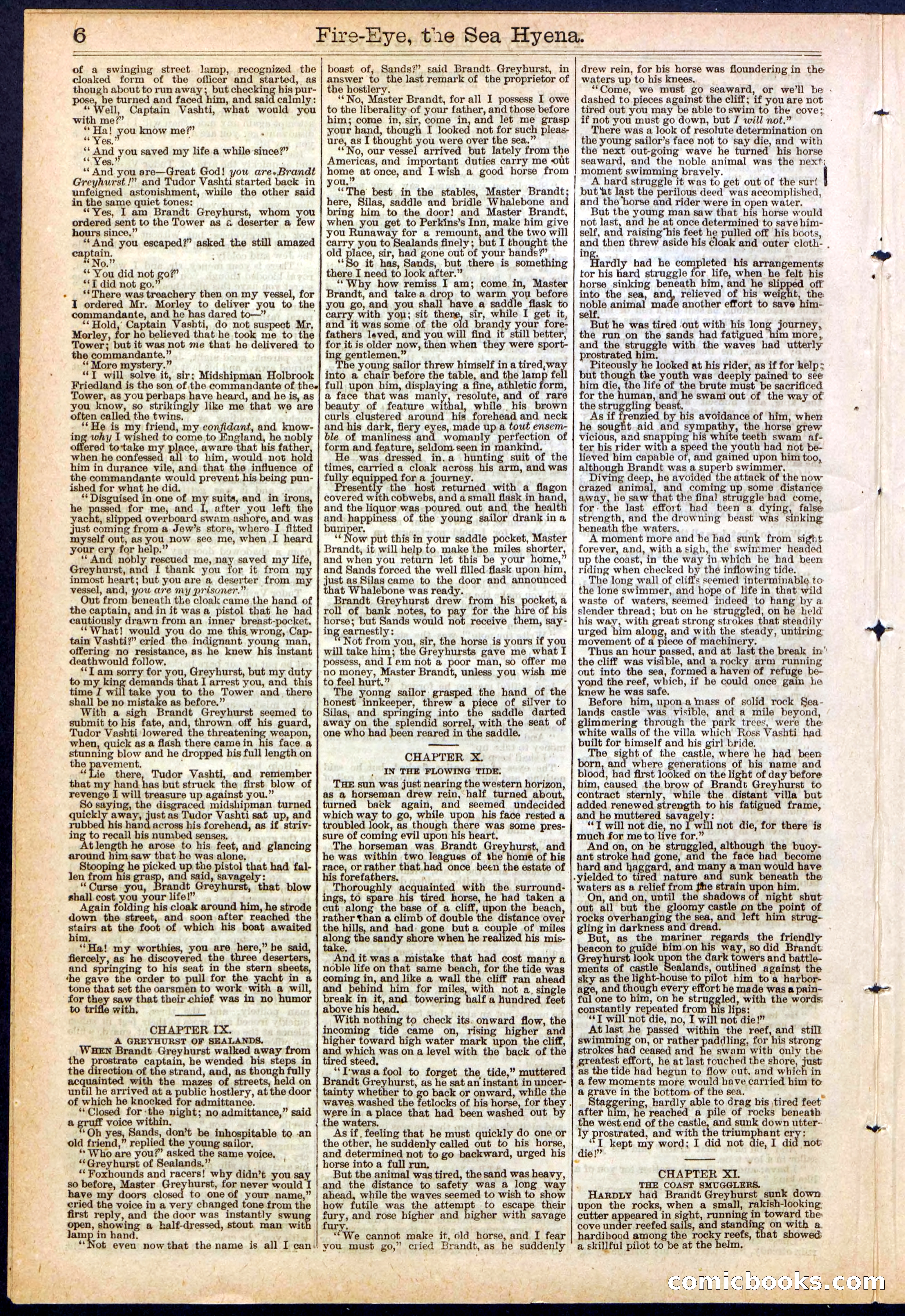 Beadle's Dime Library, No. 139 — page 6 of 24