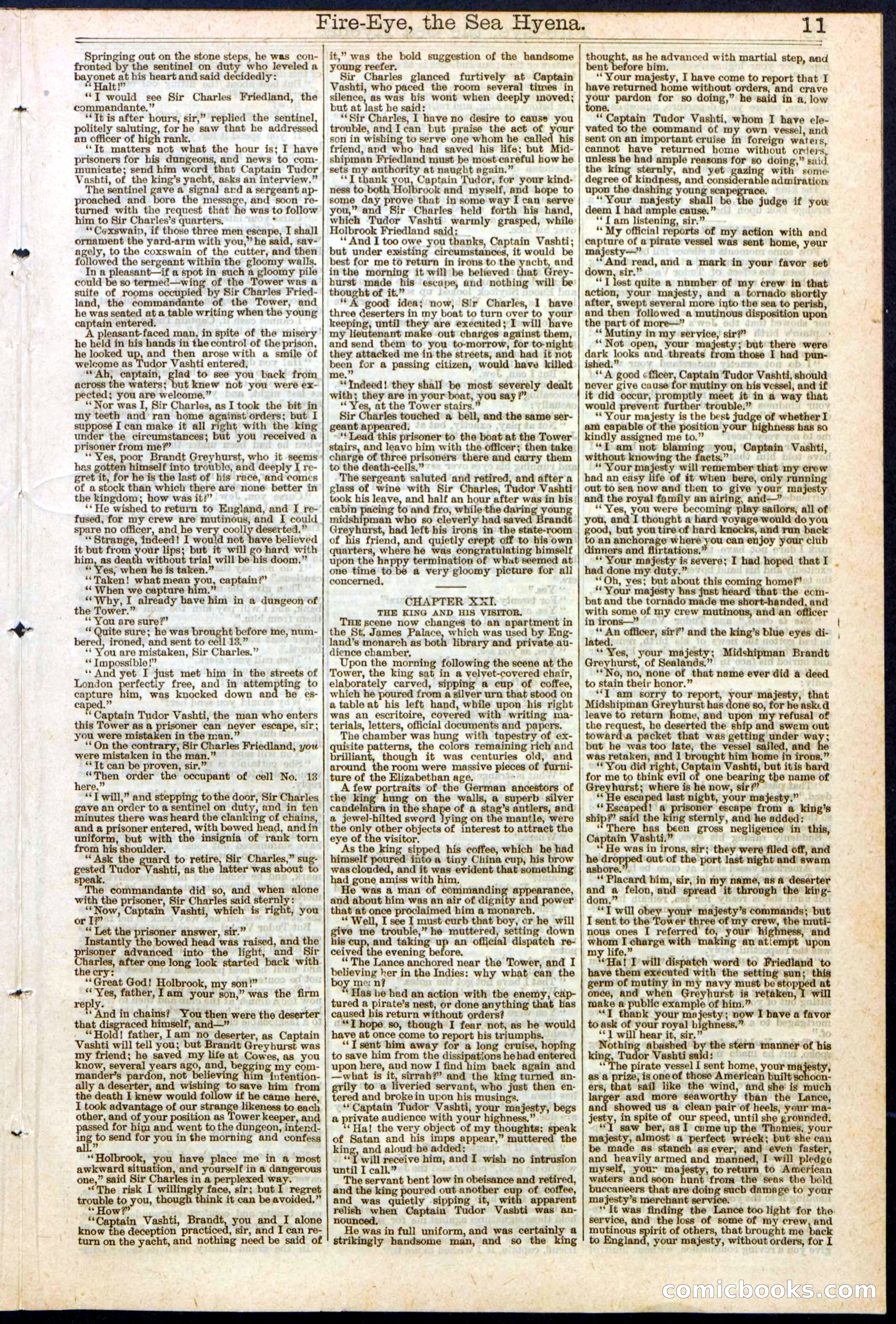 Beadle's Dime Library, No. 139 — page 11 of 24