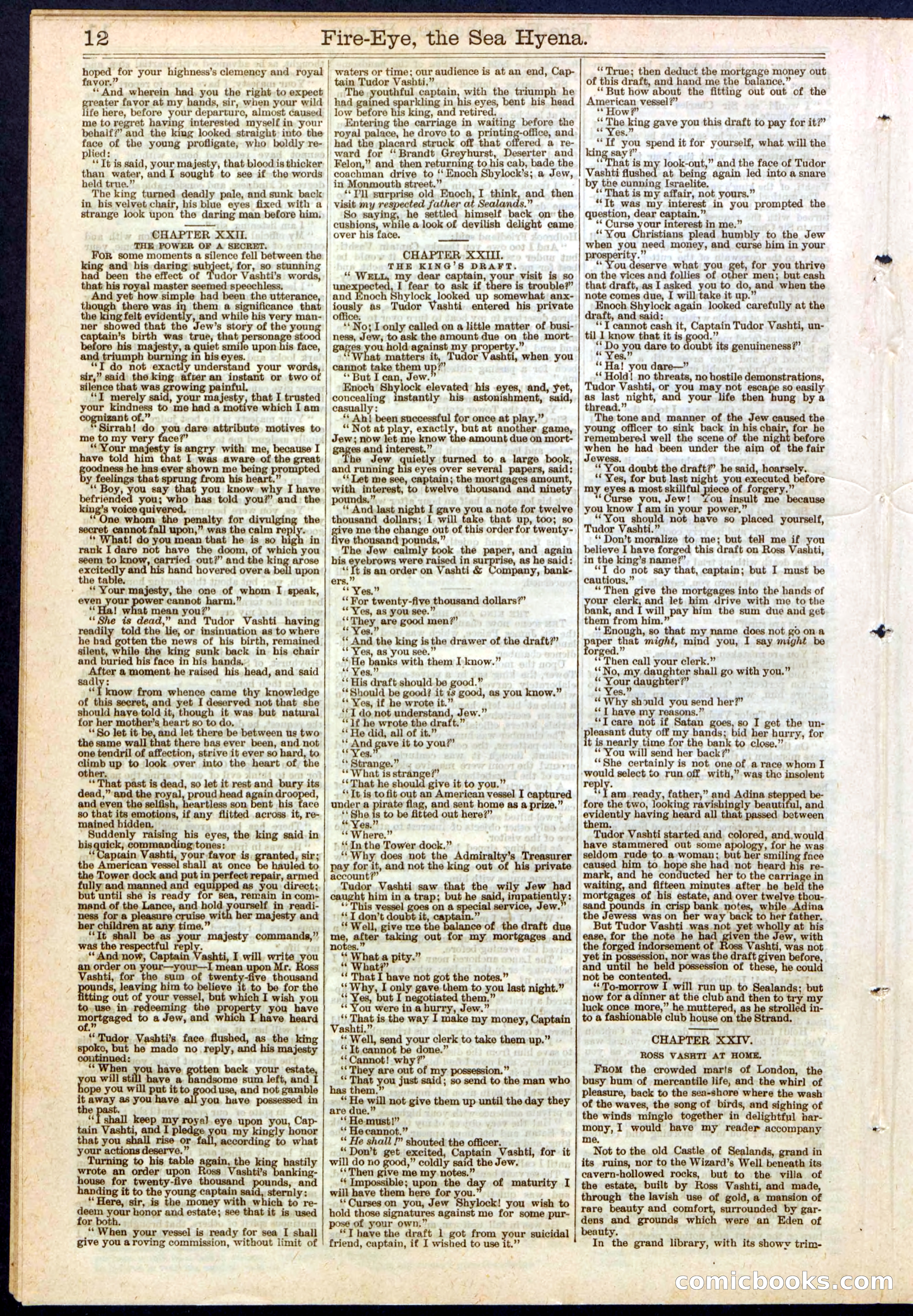 Beadle's Dime Library, No. 139 — page 12 of 24