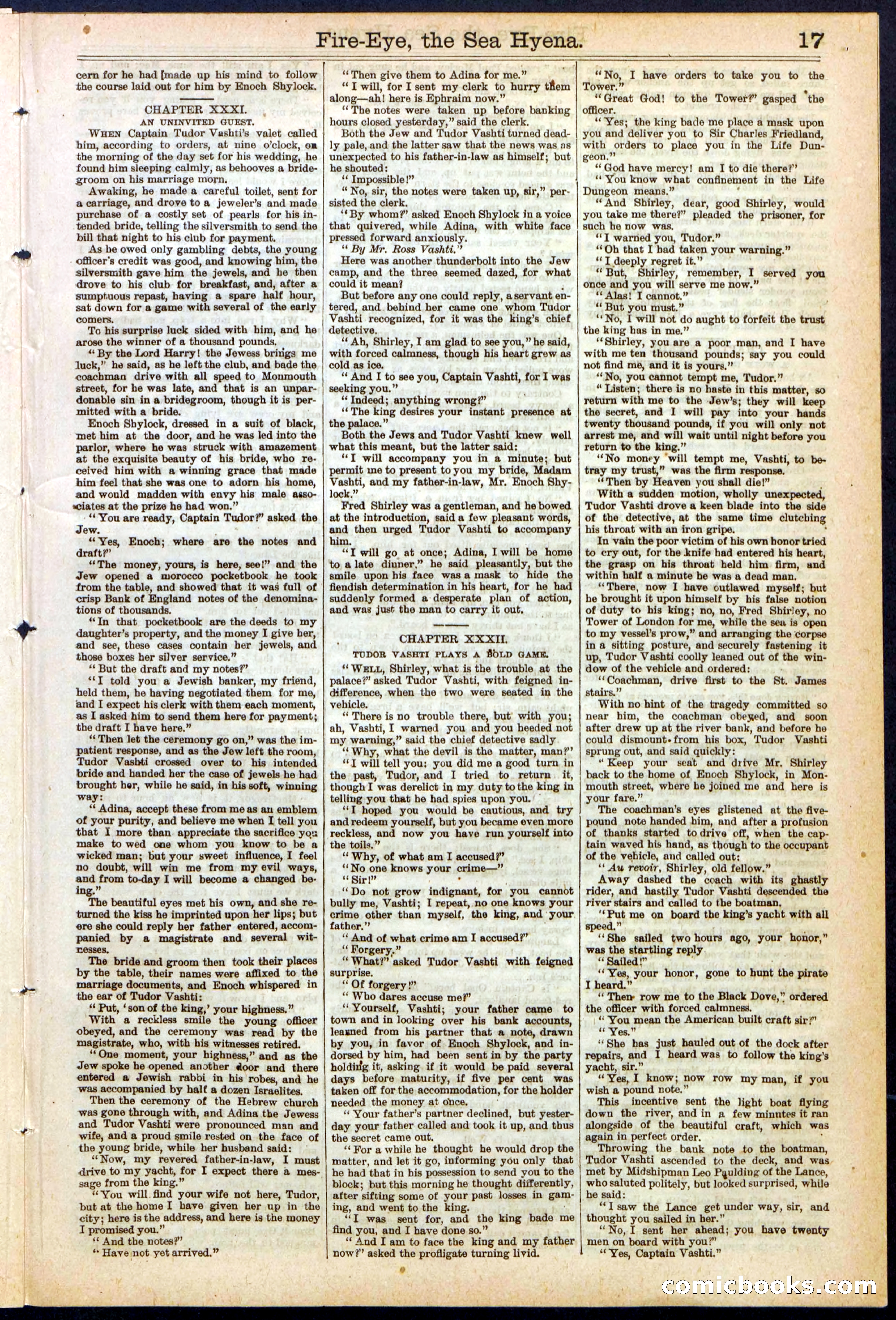 Beadle's Dime Library, No. 139 — page 17 of 24