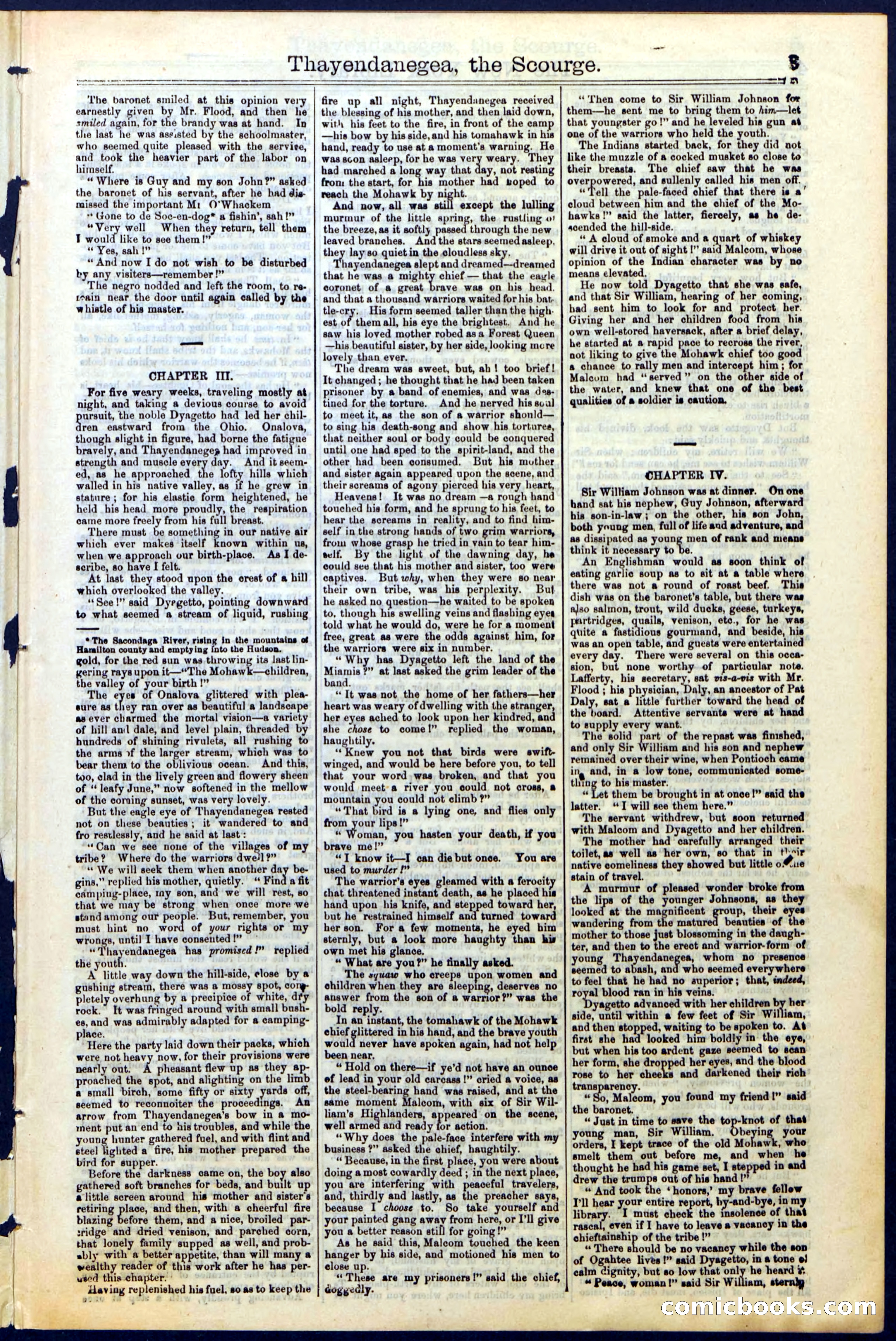 Beadle's Dime Library, Vol. II, No. 14 — page 3 of 28