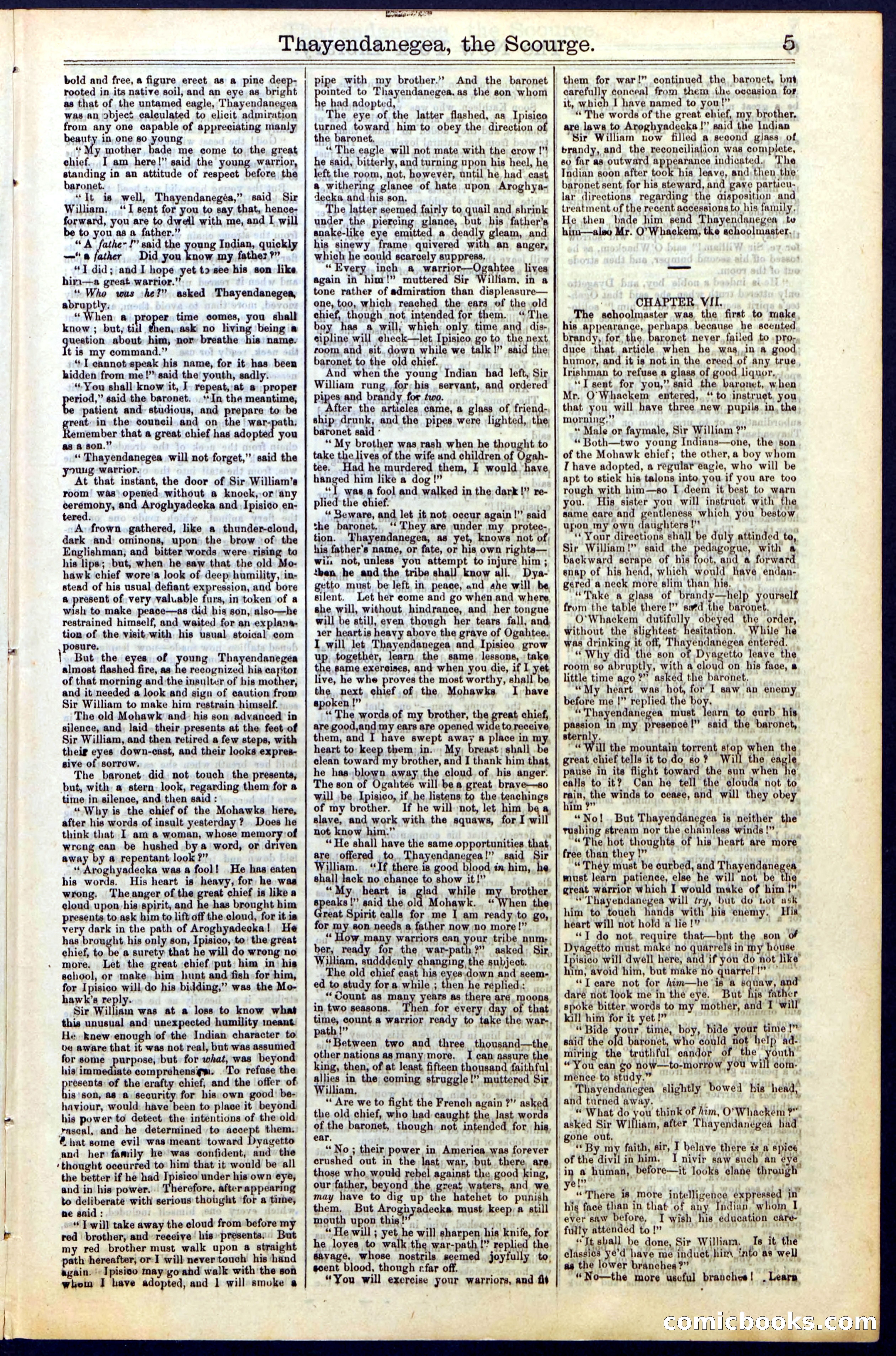 Beadle's Dime Library, Vol. II, No. 14 — page 5 of 28