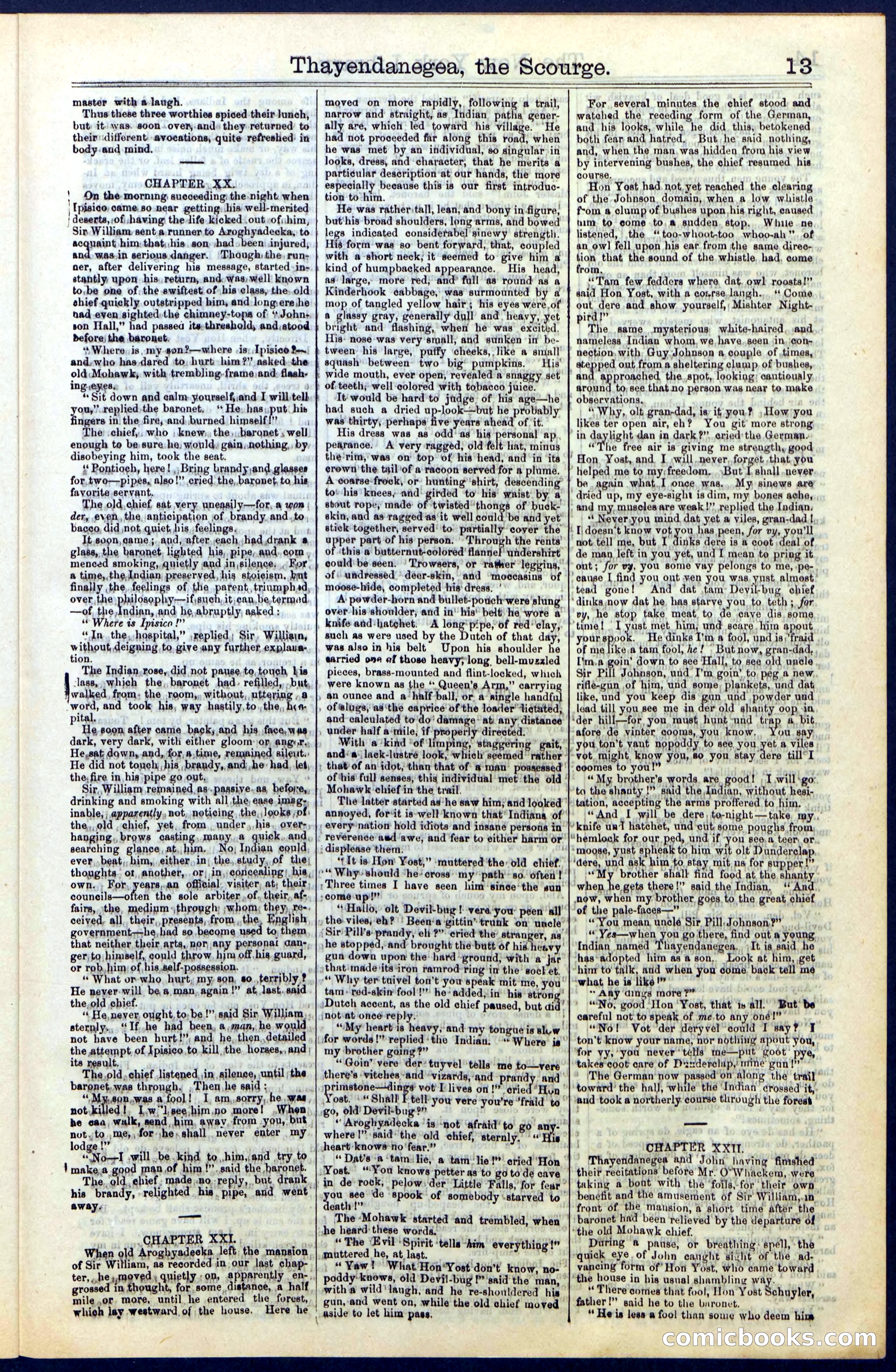 Beadle's Dime Library, Vol. II, No. 14 — page 13 of 28
