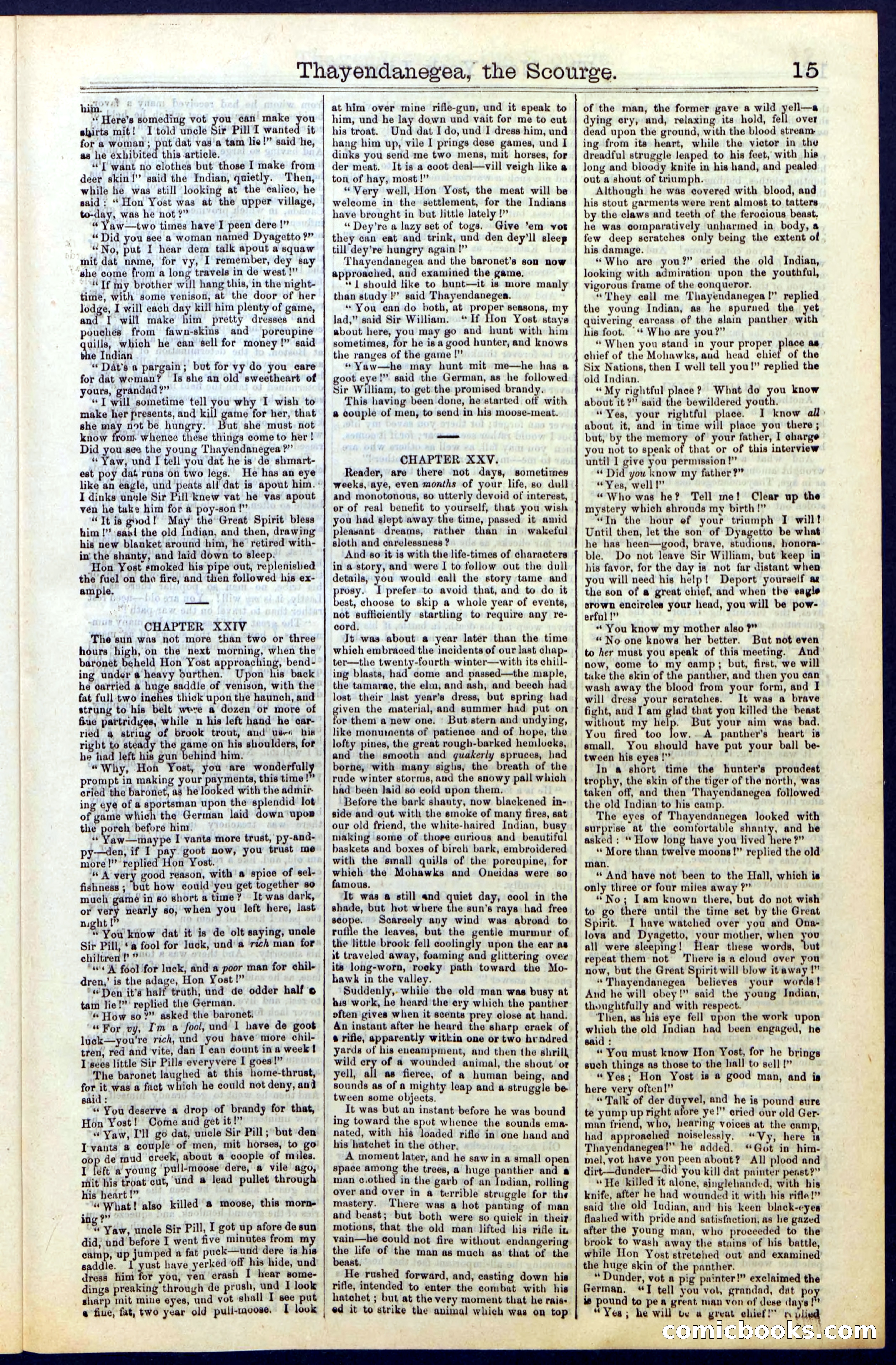 Beadle's Dime Library, Vol. II, No. 14 — page 15 of 28