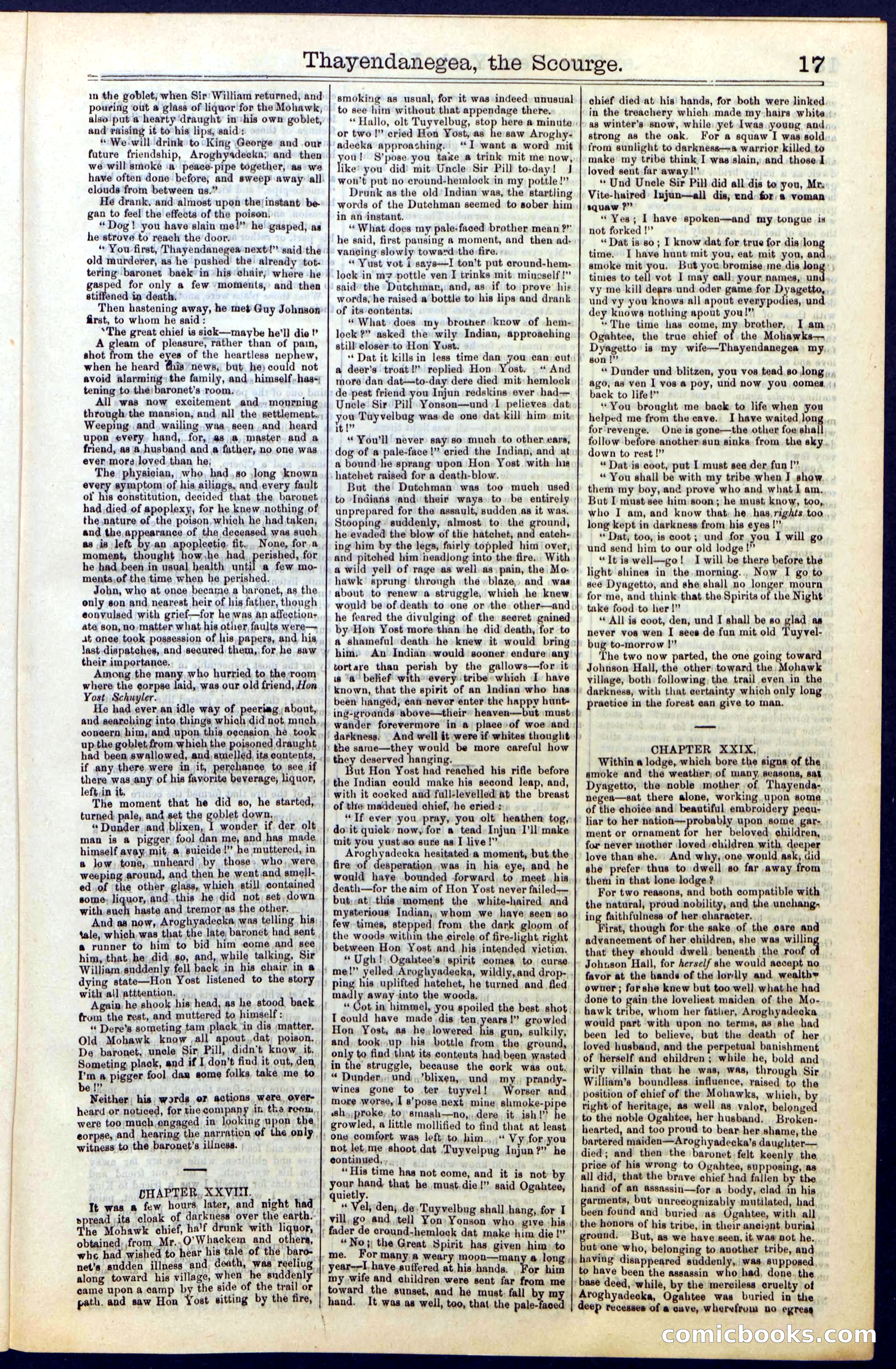 Beadle's Dime Library, Vol. II, No. 14 — page 17 of 28