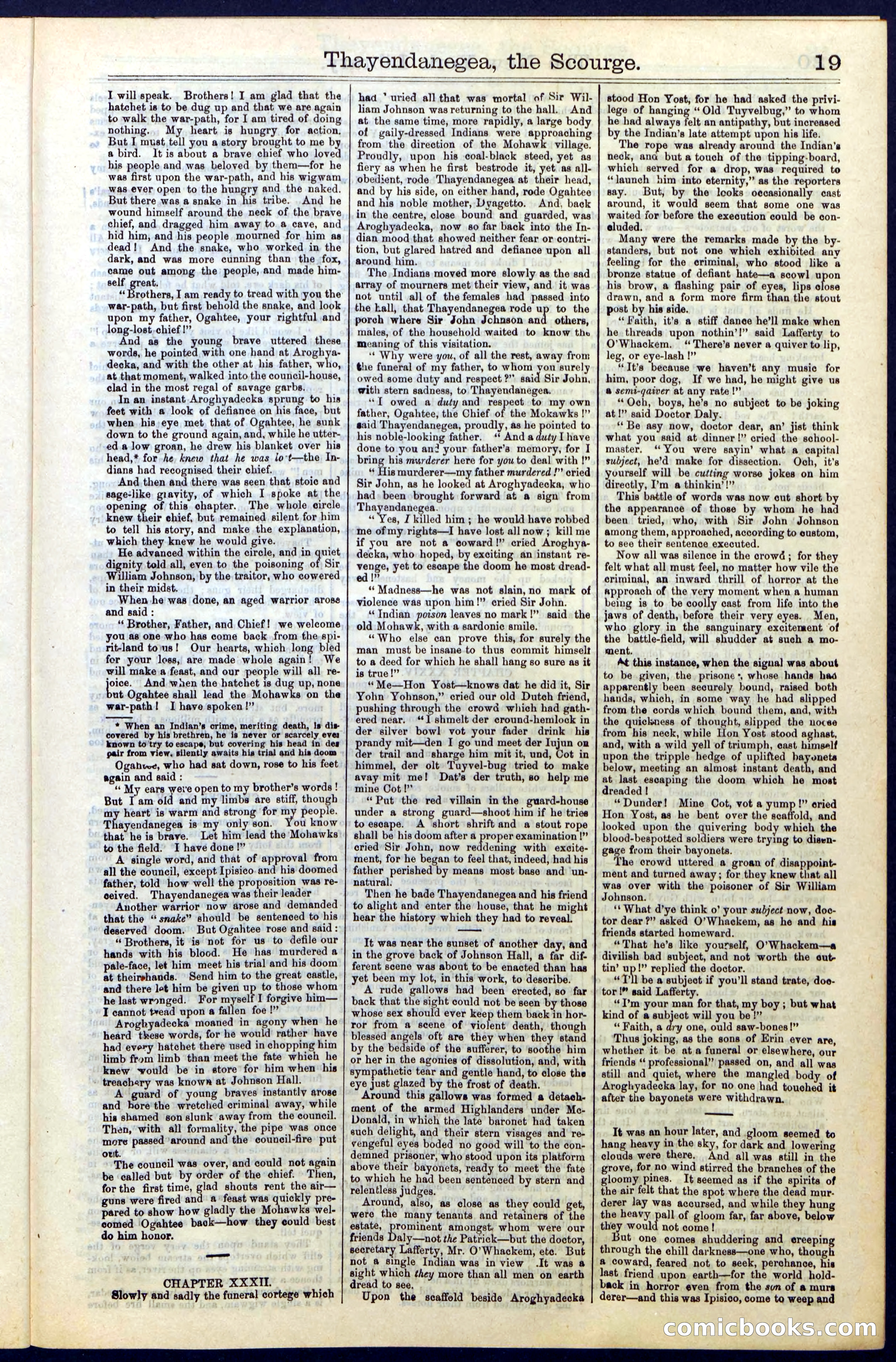Beadle's Dime Library, Vol. II, No. 14 — page 19 of 28