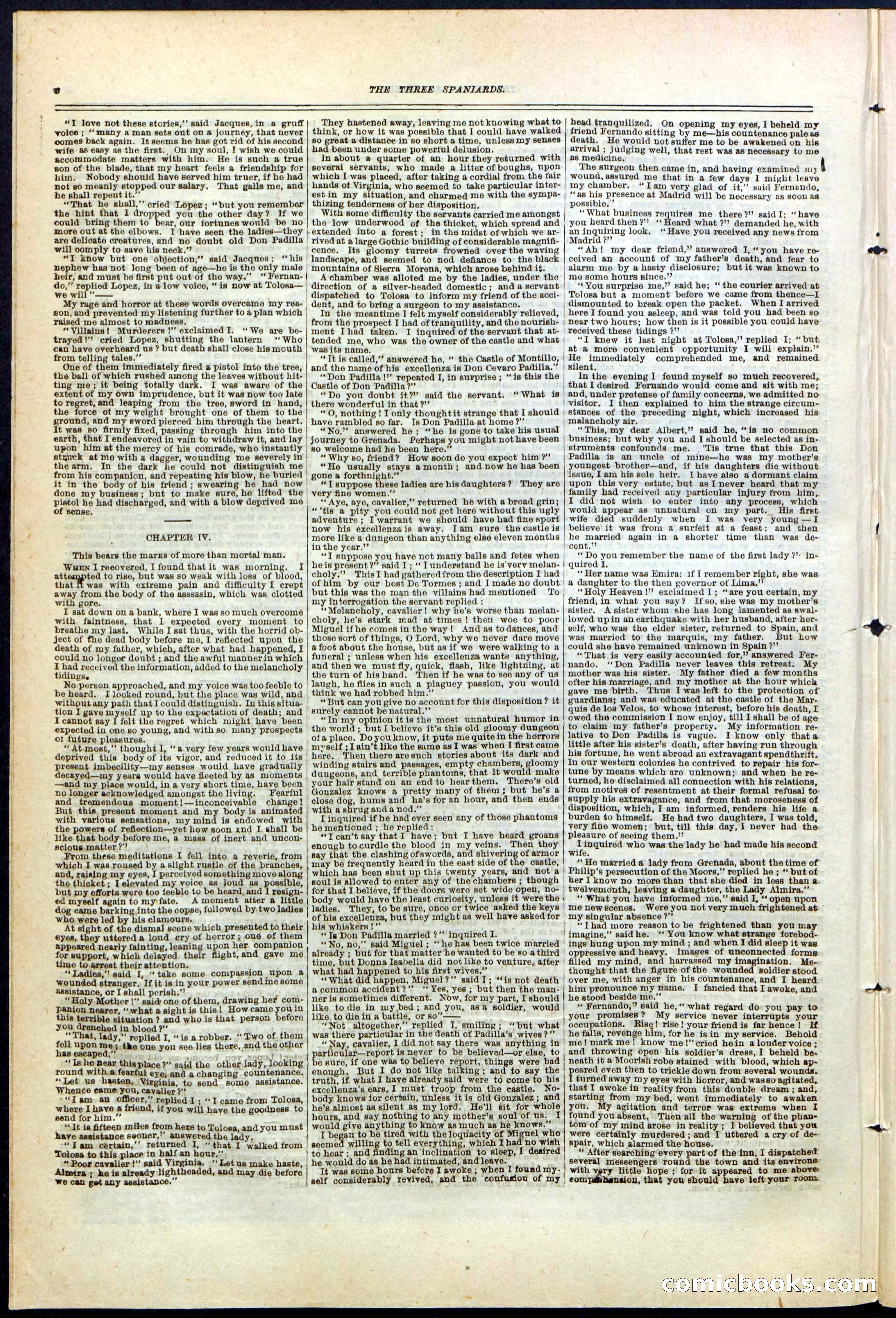 Beadle's New York Dime Library No. 140 — page 6 of 48