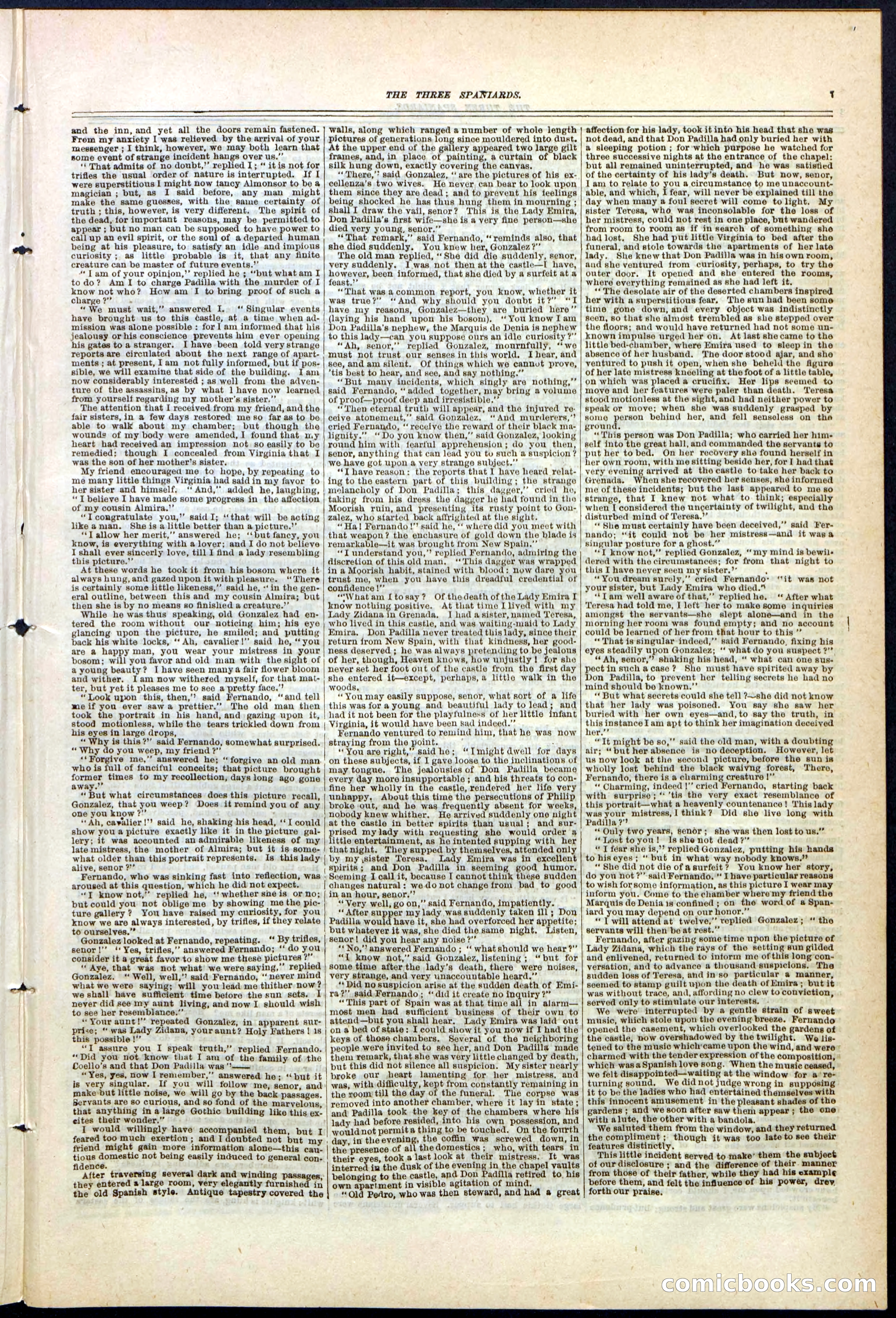 Beadle's New York Dime Library No. 140 — page 7 of 48