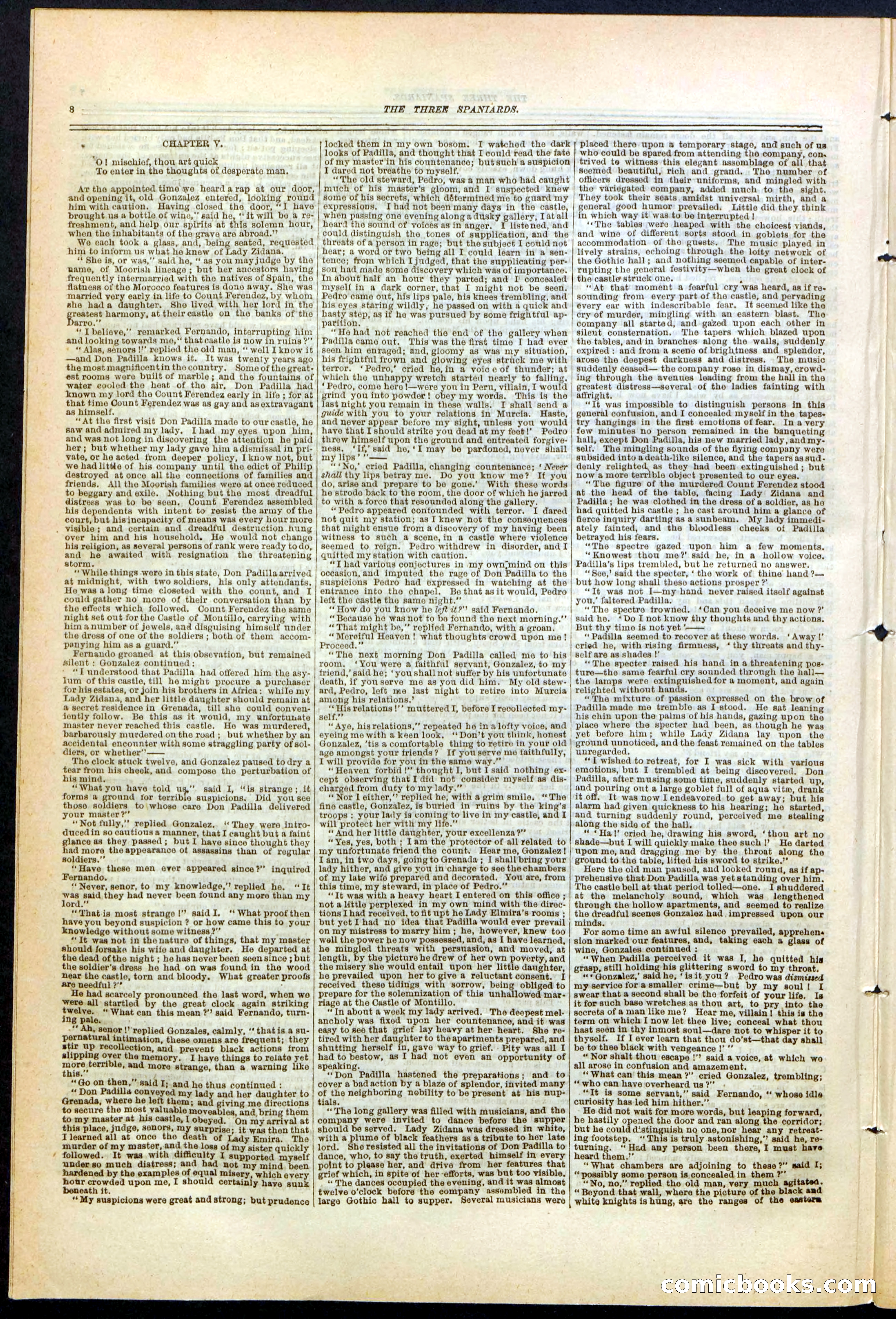 Beadle's New York Dime Library No. 140 — page 8 of 48