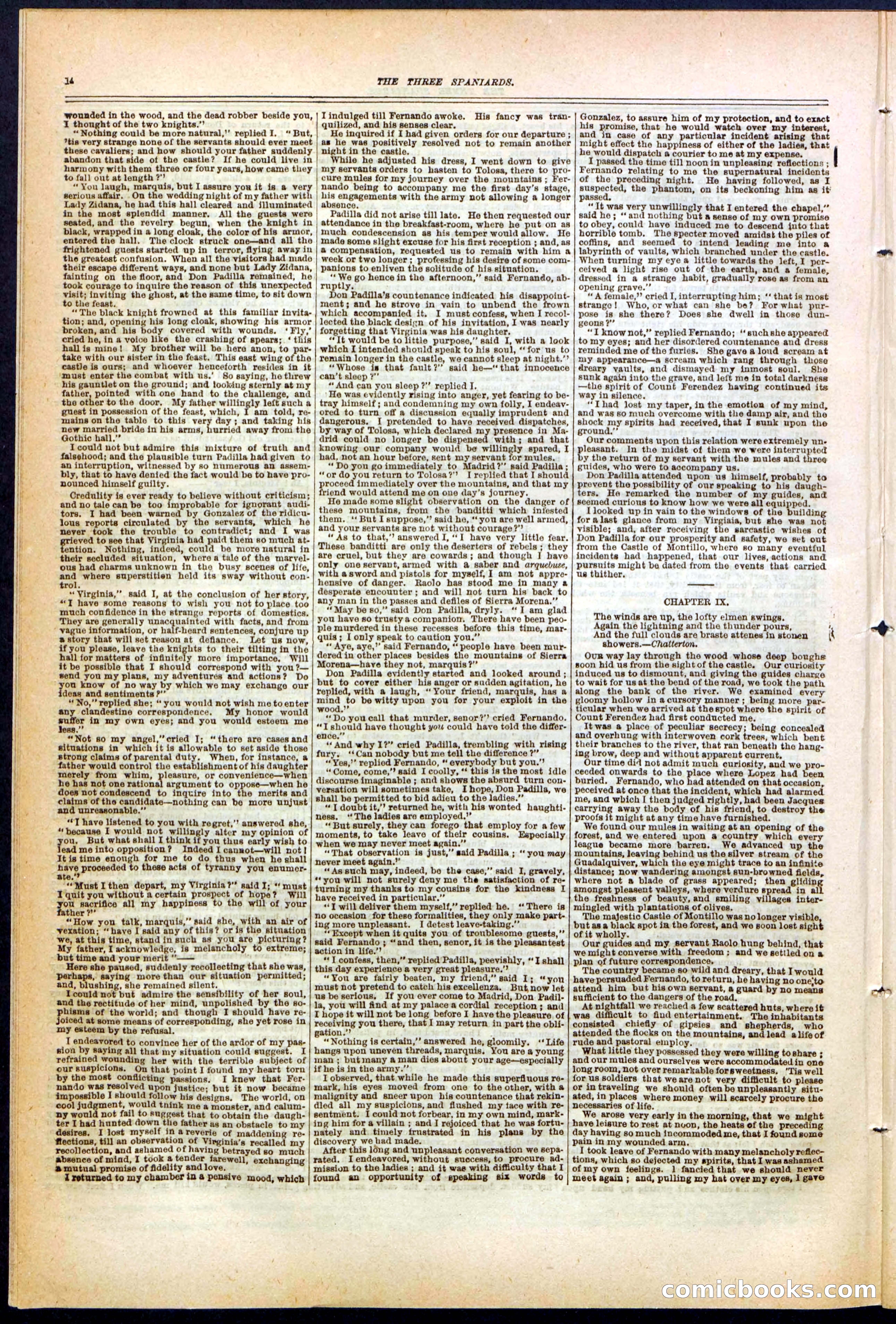 Beadle's New York Dime Library No. 140 — page 14 of 48