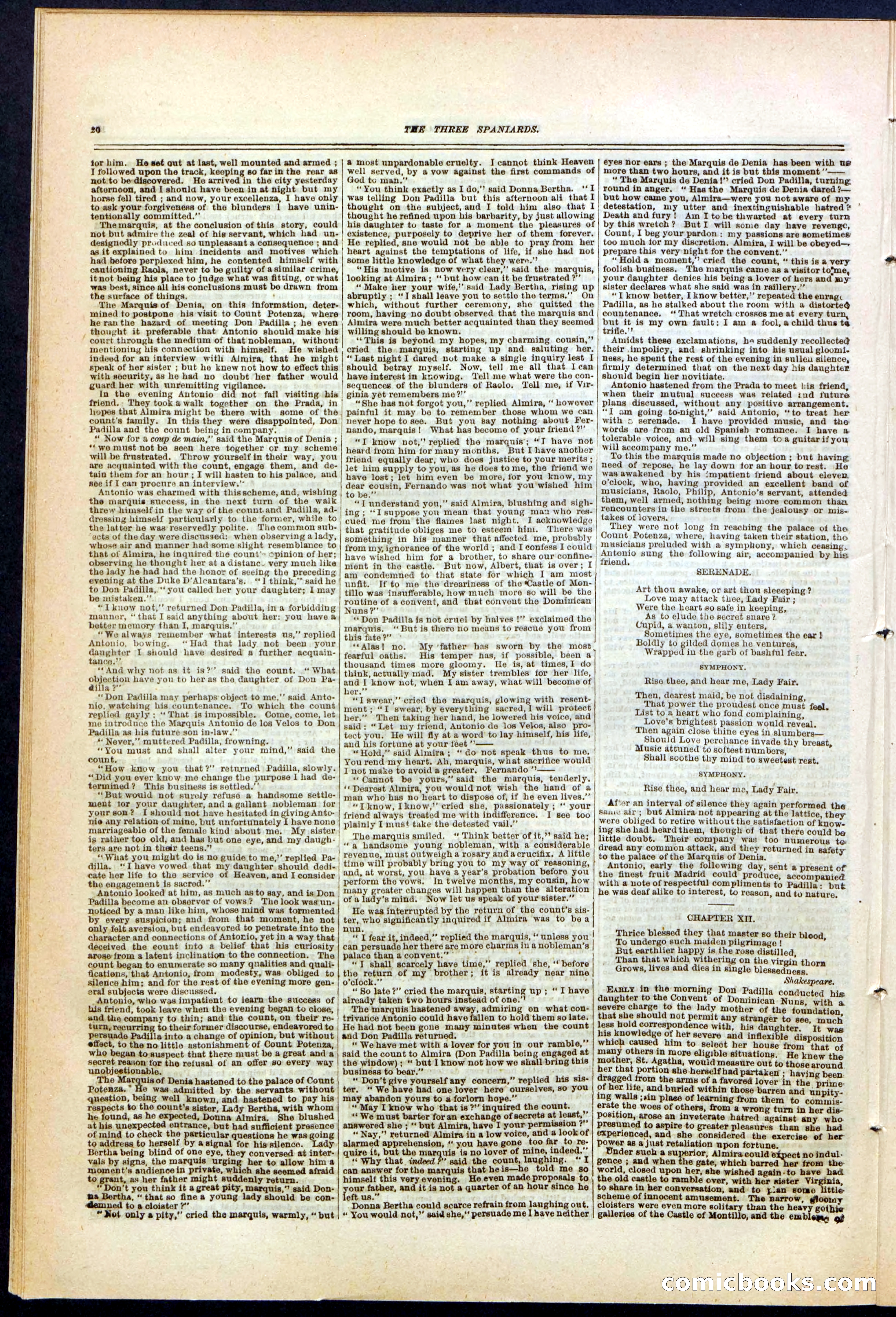 Beadle's New York Dime Library No. 140 — page 20 of 48