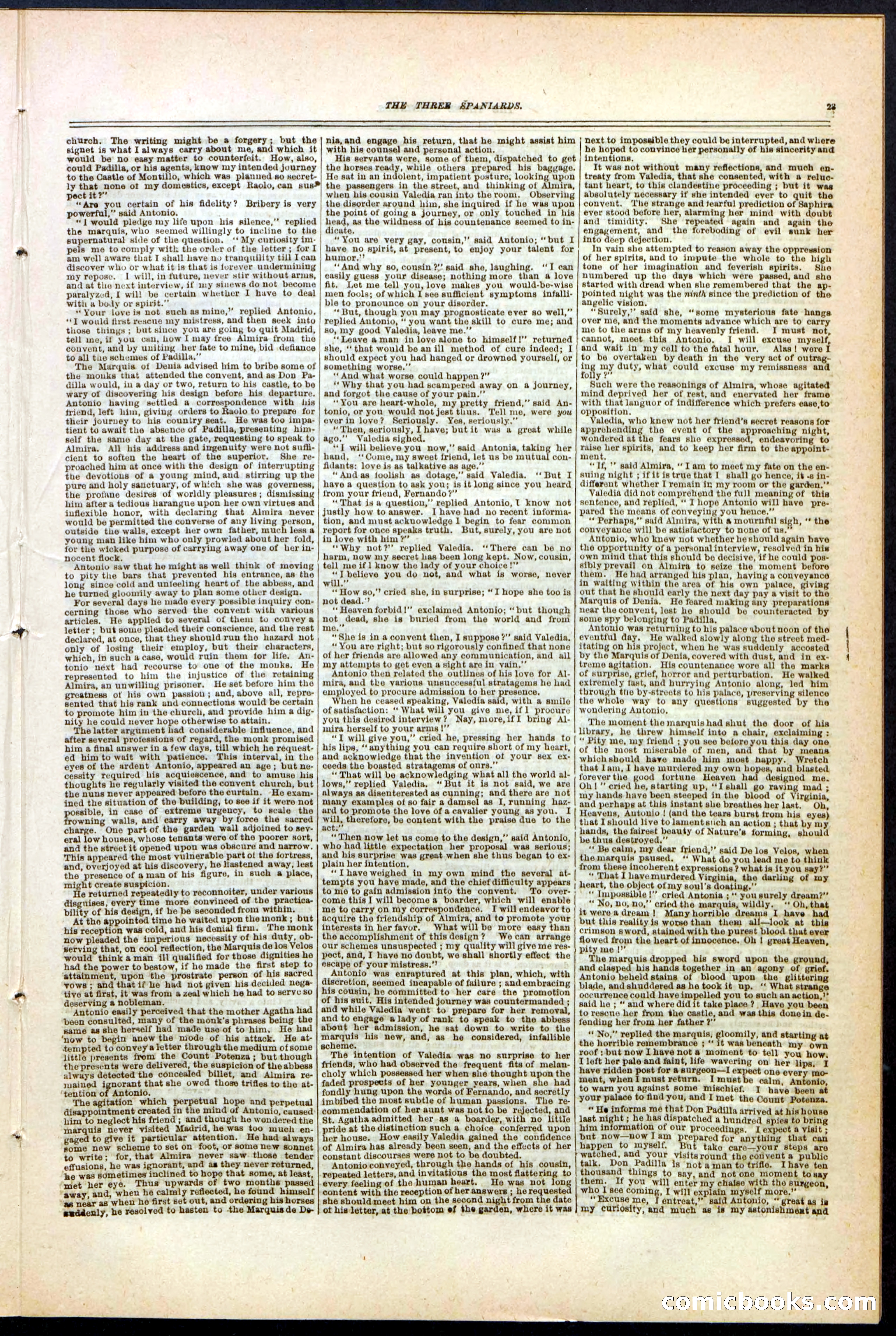 Beadle's New York Dime Library No. 140 — page 23 of 48