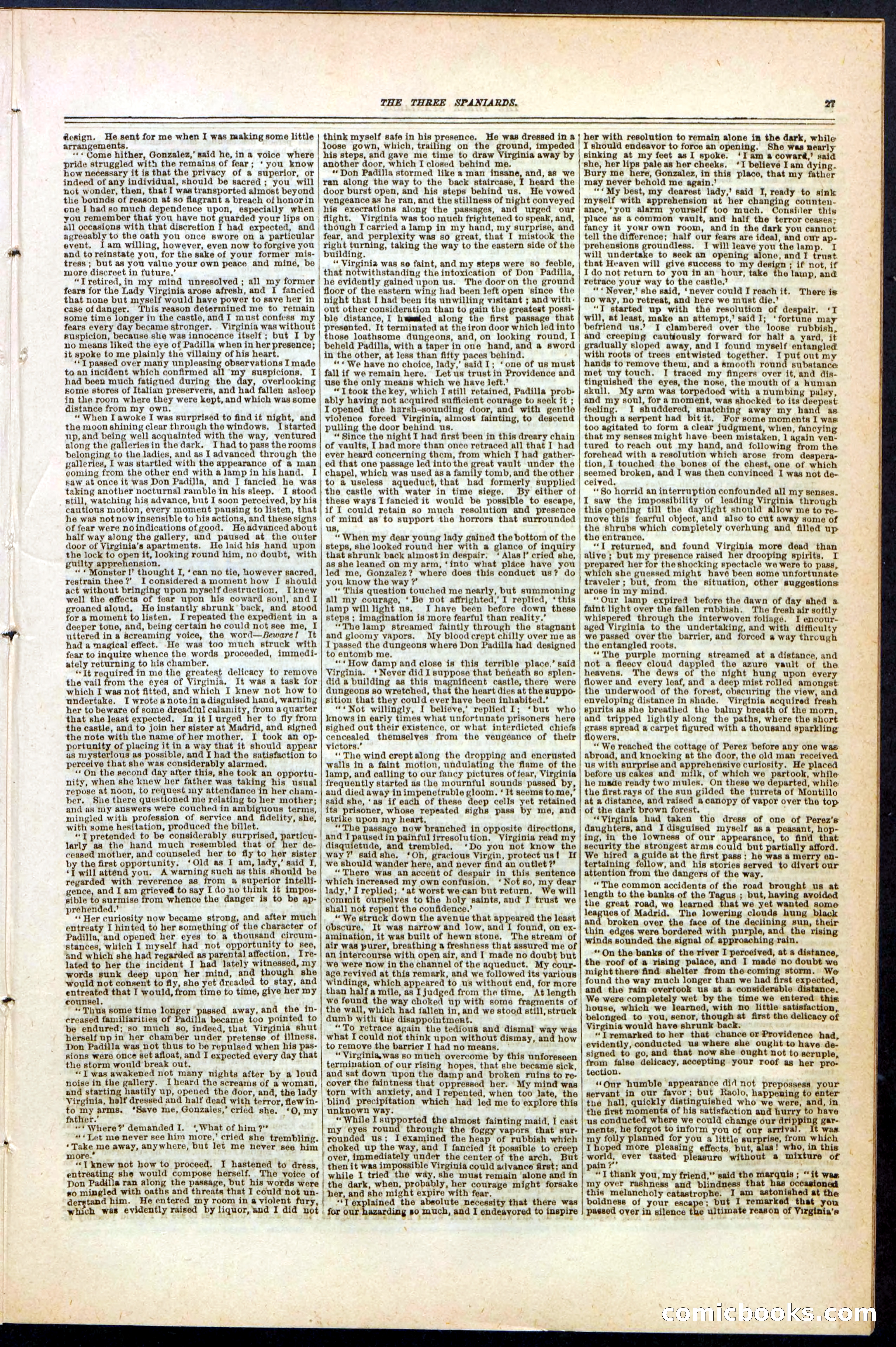 Beadle's New York Dime Library No. 140 — page 27 of 48